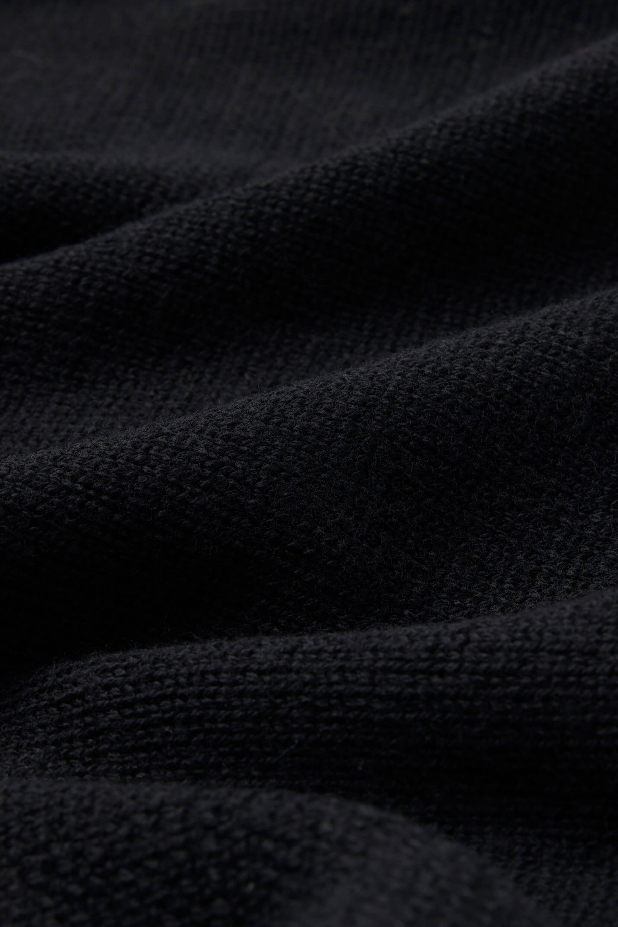 THE CROFTER JUMPER / MERINO WOOL BLACK