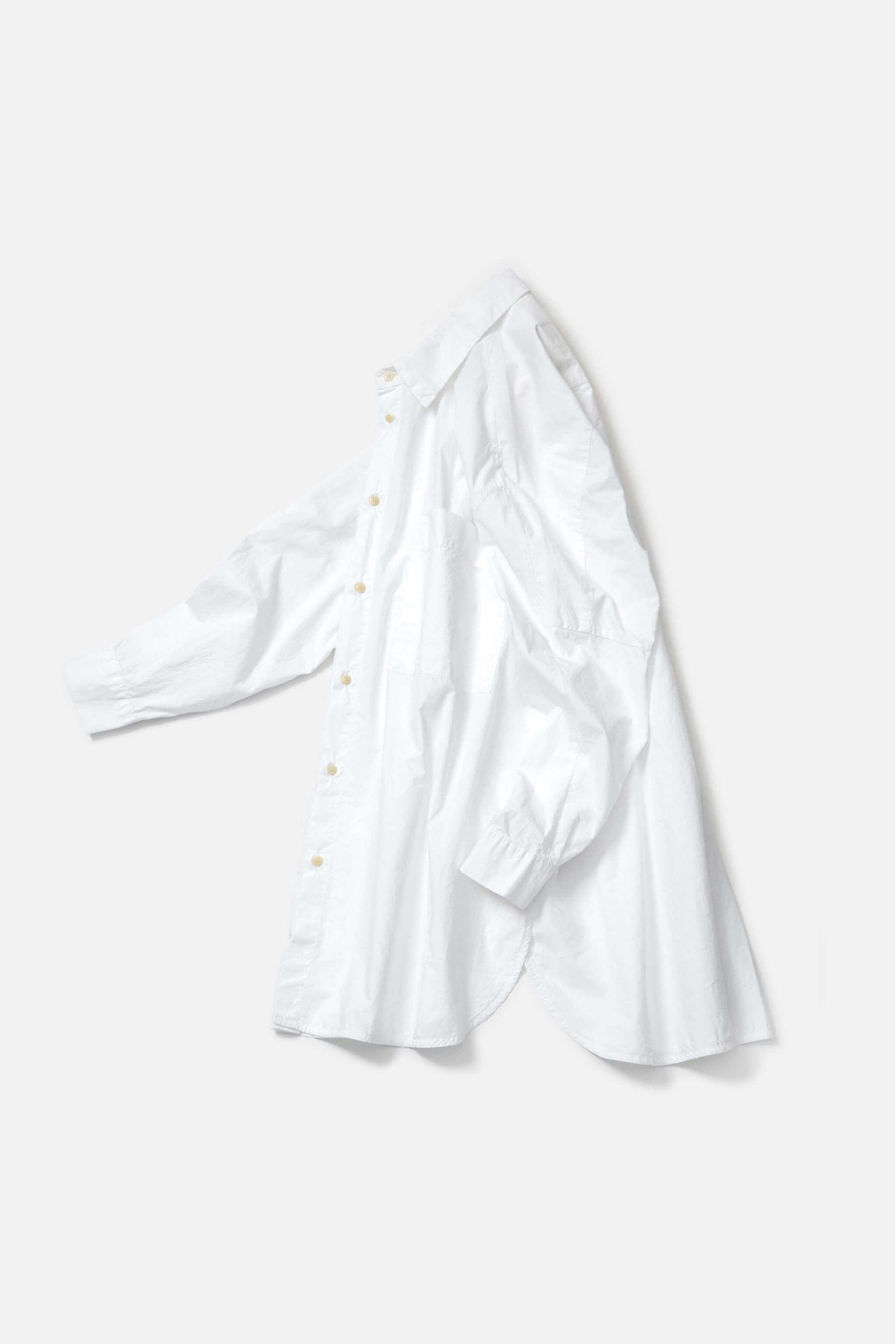 THE PAINTER SHIRT / POPLIN CHALK