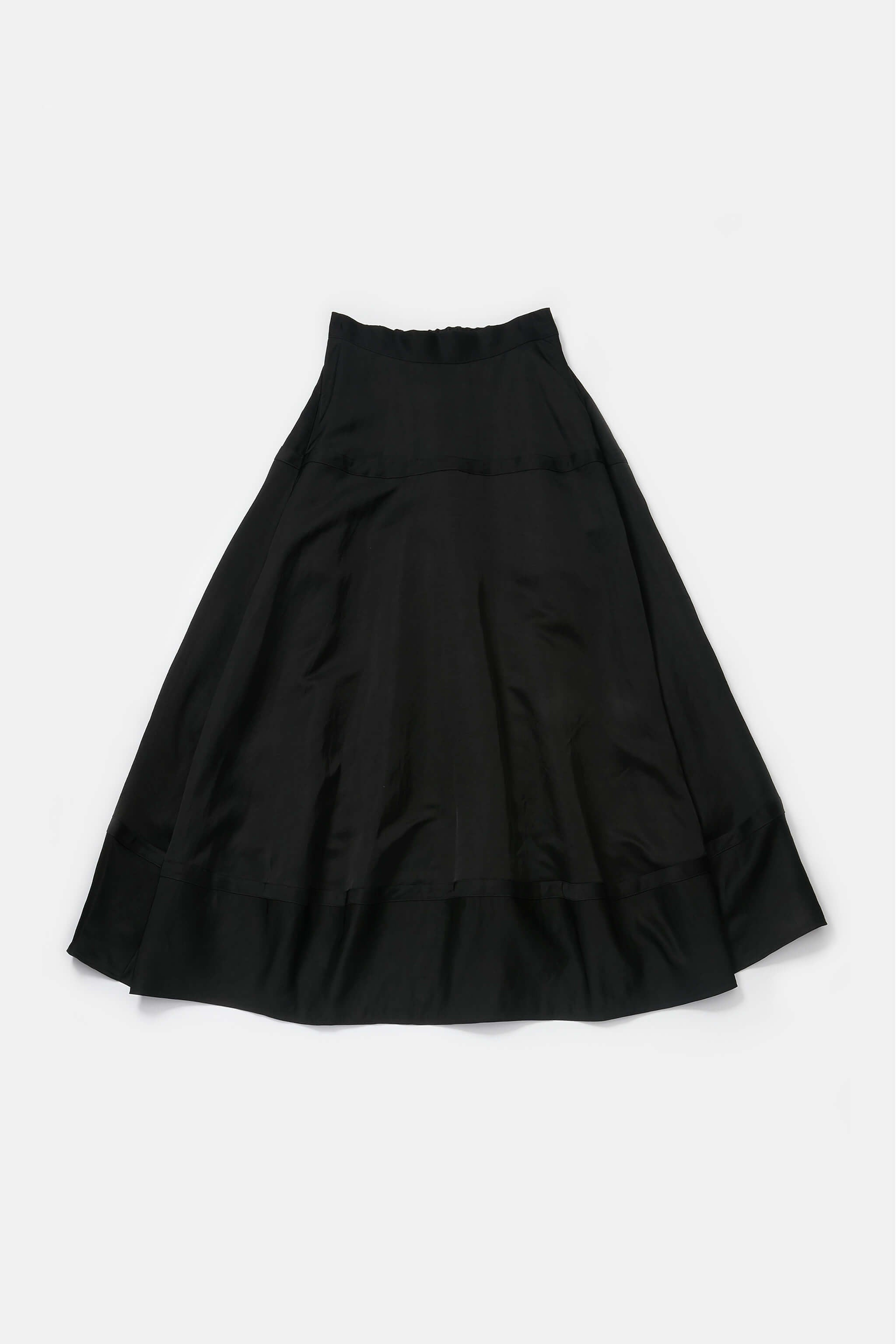 THE PARACHUTIST SKIRT / GLOSS CLOTH FLINT