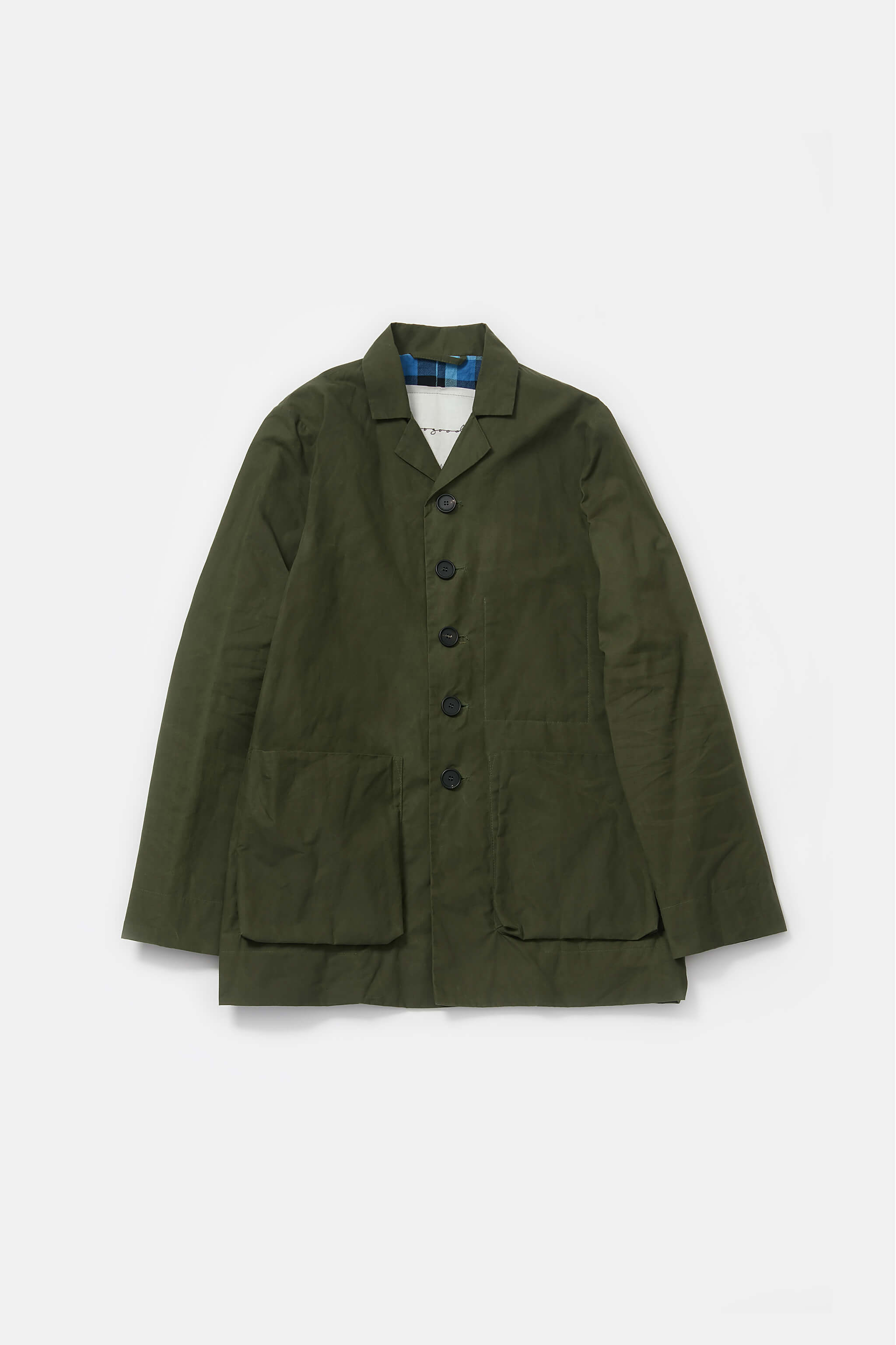 THE PHOTOGRAPHER JACKET / WAX COTTON MOSS