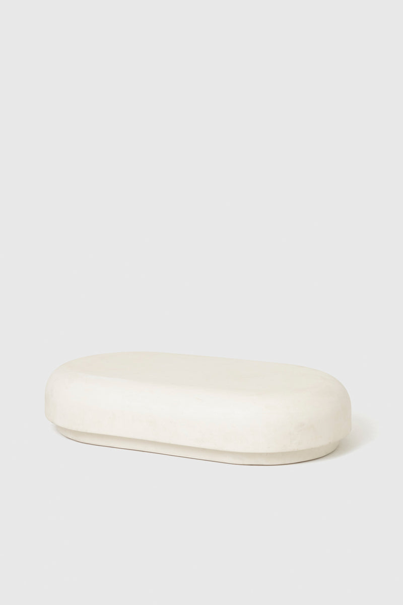 Roly Poly Low Table Chalk | Toogood Made To Order Furniture