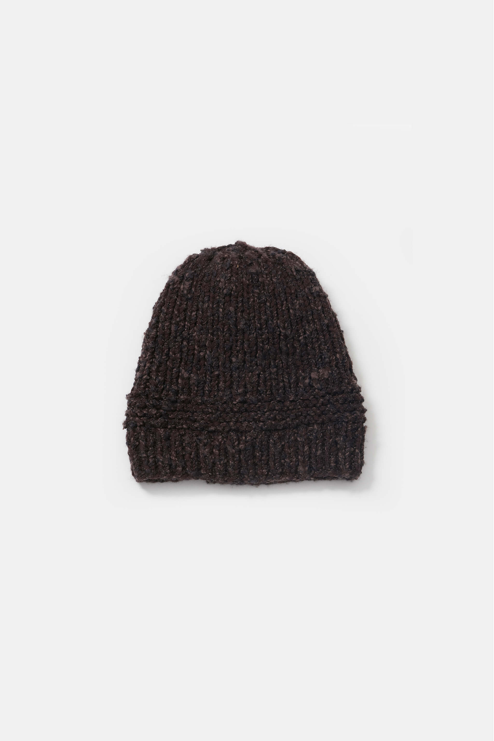 THE SCULPTOR HAT / BOUCLE WOOL WALNUT