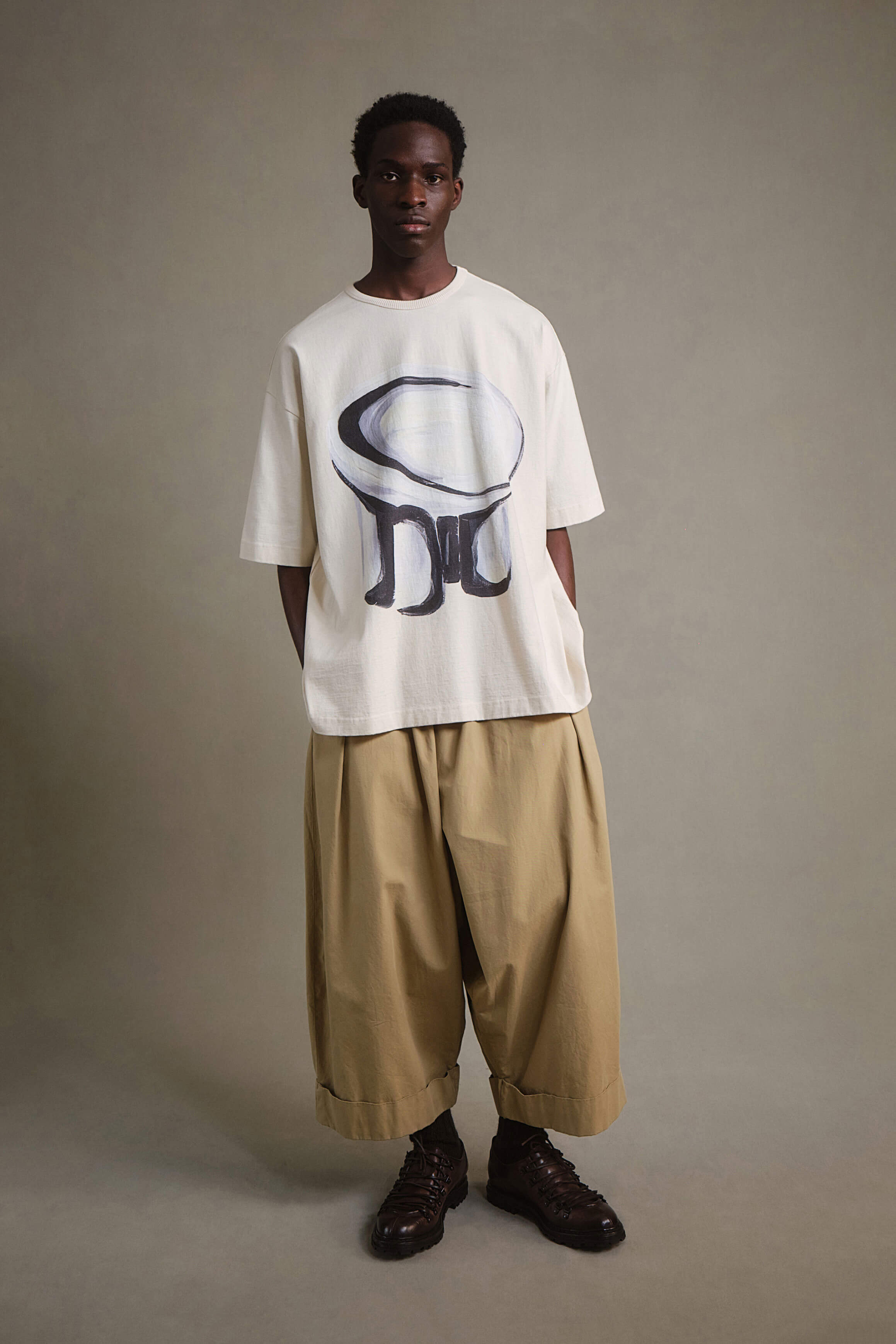 THE BOSUN T SHIRT / JERSEY ROLY POLY RAW