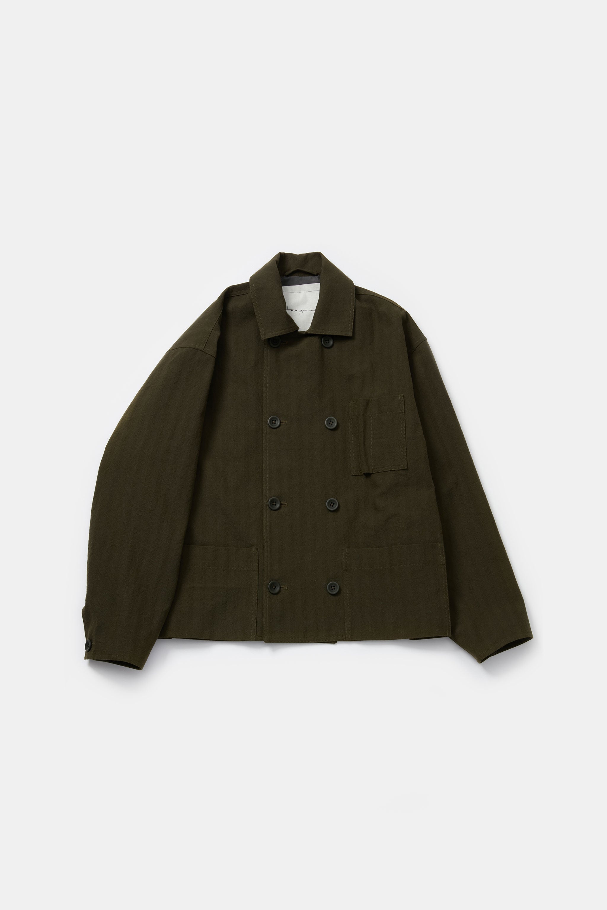 THE COOK JACKET / HERRINGBONE SUITING HEATH