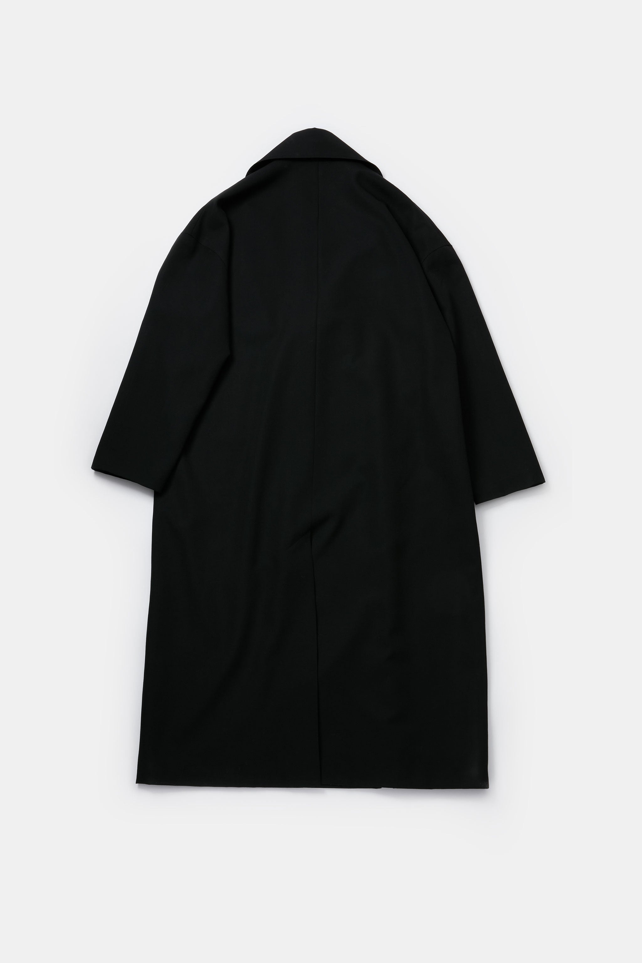 THE GROUNDSMAN COAT / COMPACT SUITING FLINT