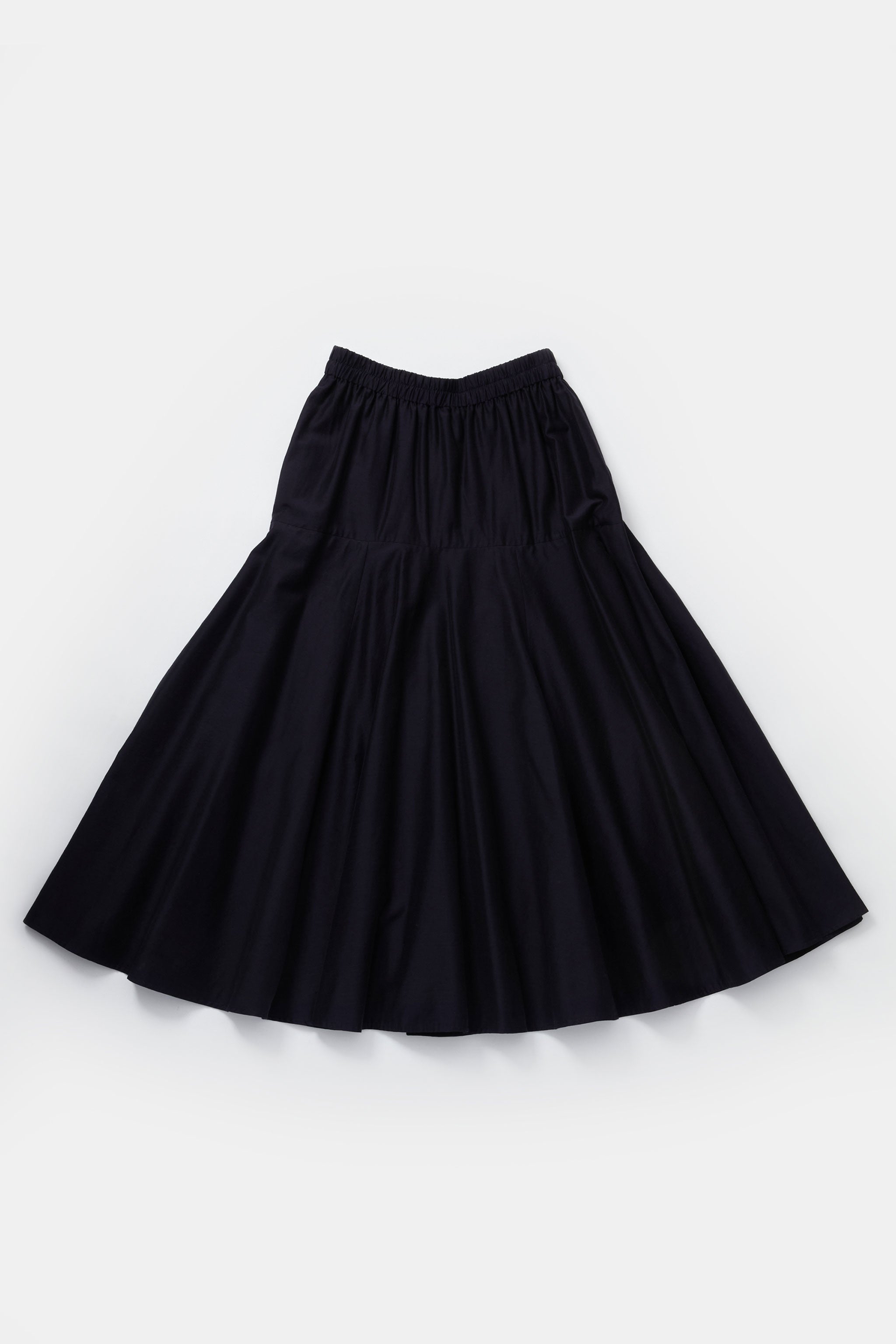 THE LIBRARIAN SKIRT / COTTON SILK PANSY