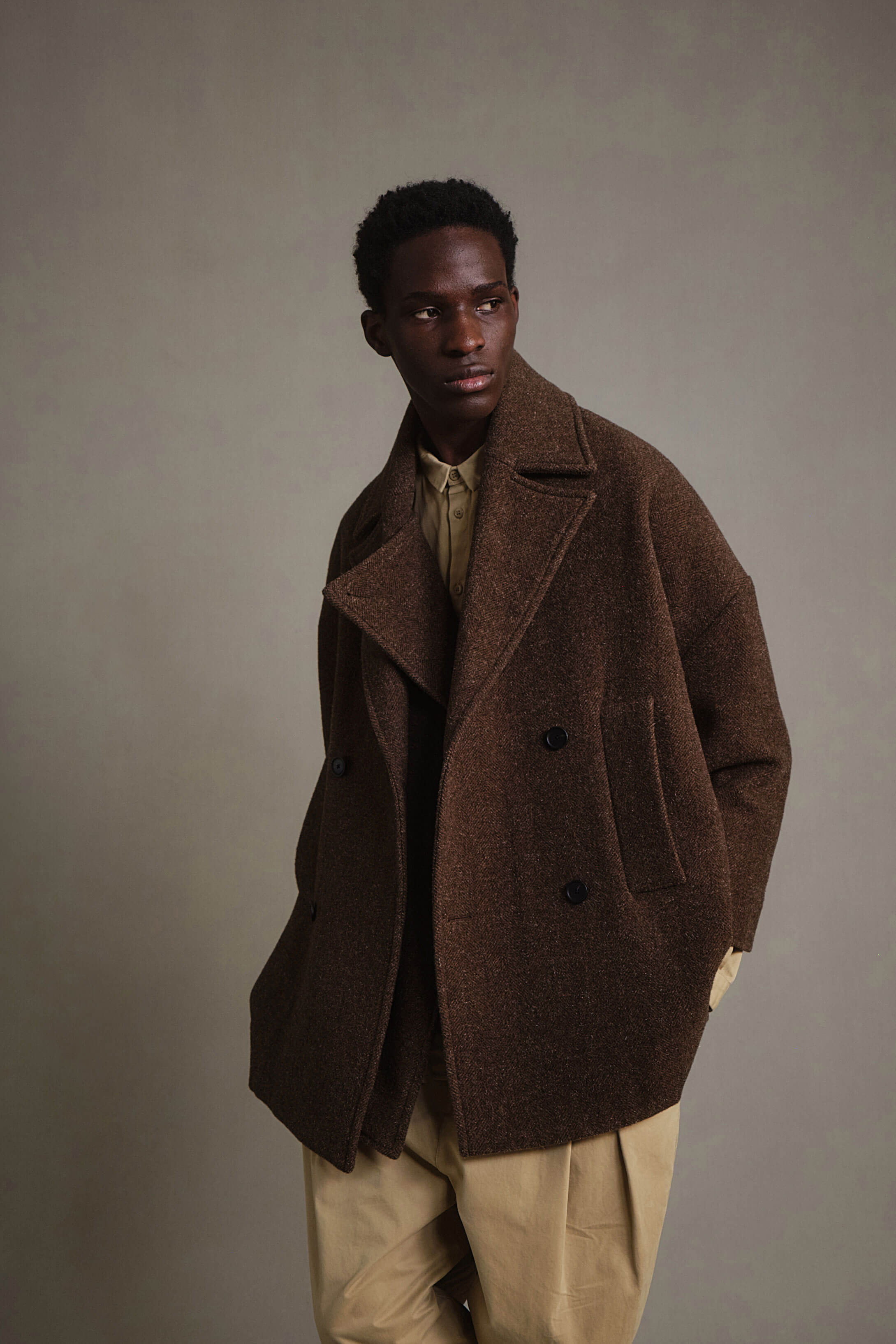 Men 2024 Rude Wool Coat