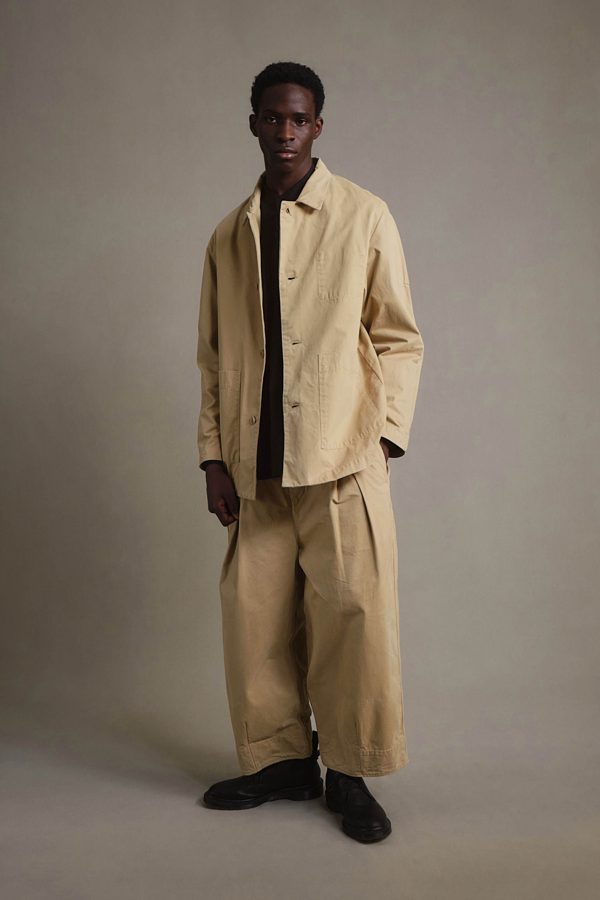 THE ETCHER TROUSER / WORK TWILL SAND