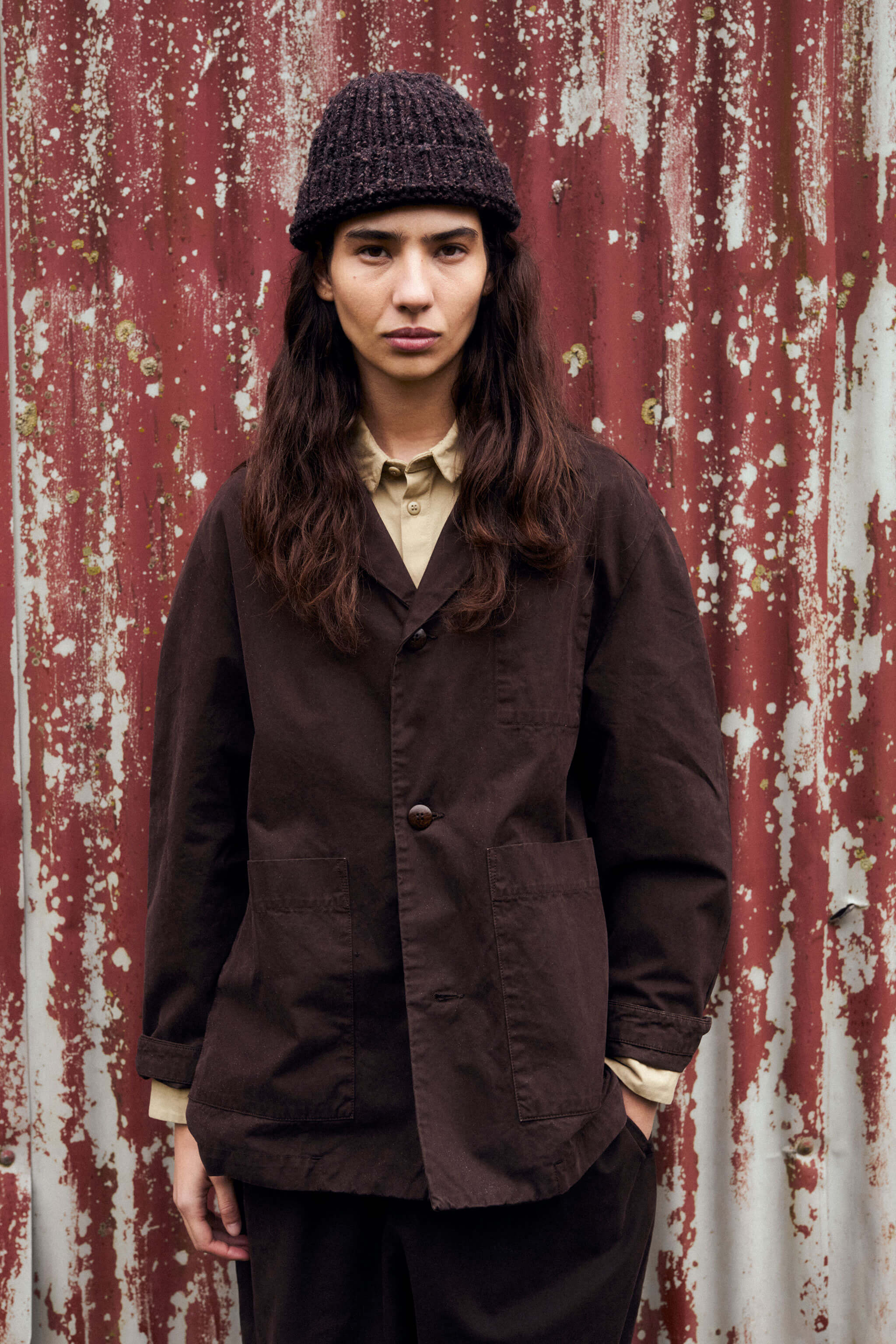 THE MECHANIC JACKET / WORK TWILL UMBER