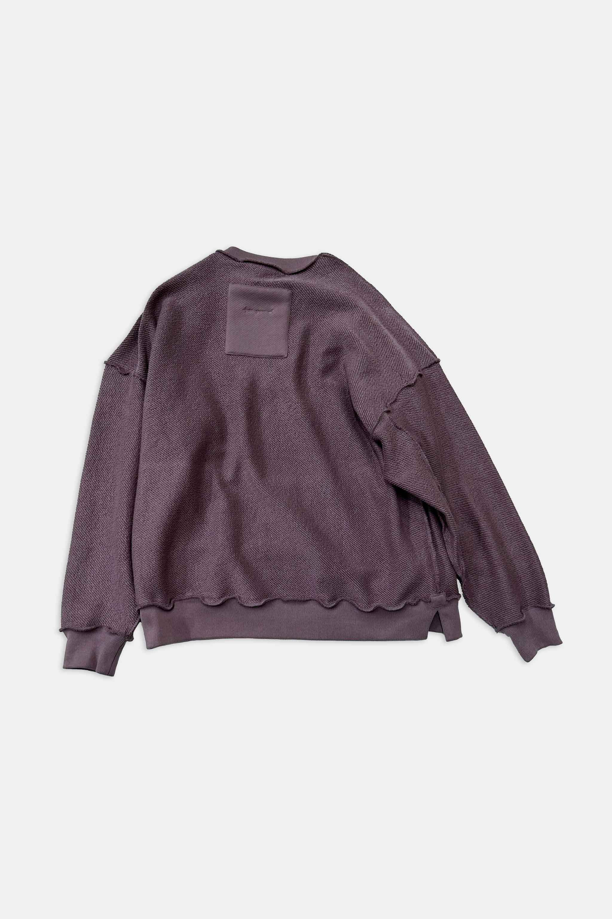 THE MECHANIC JUMPER / LOOPBACK TWILL LILAC