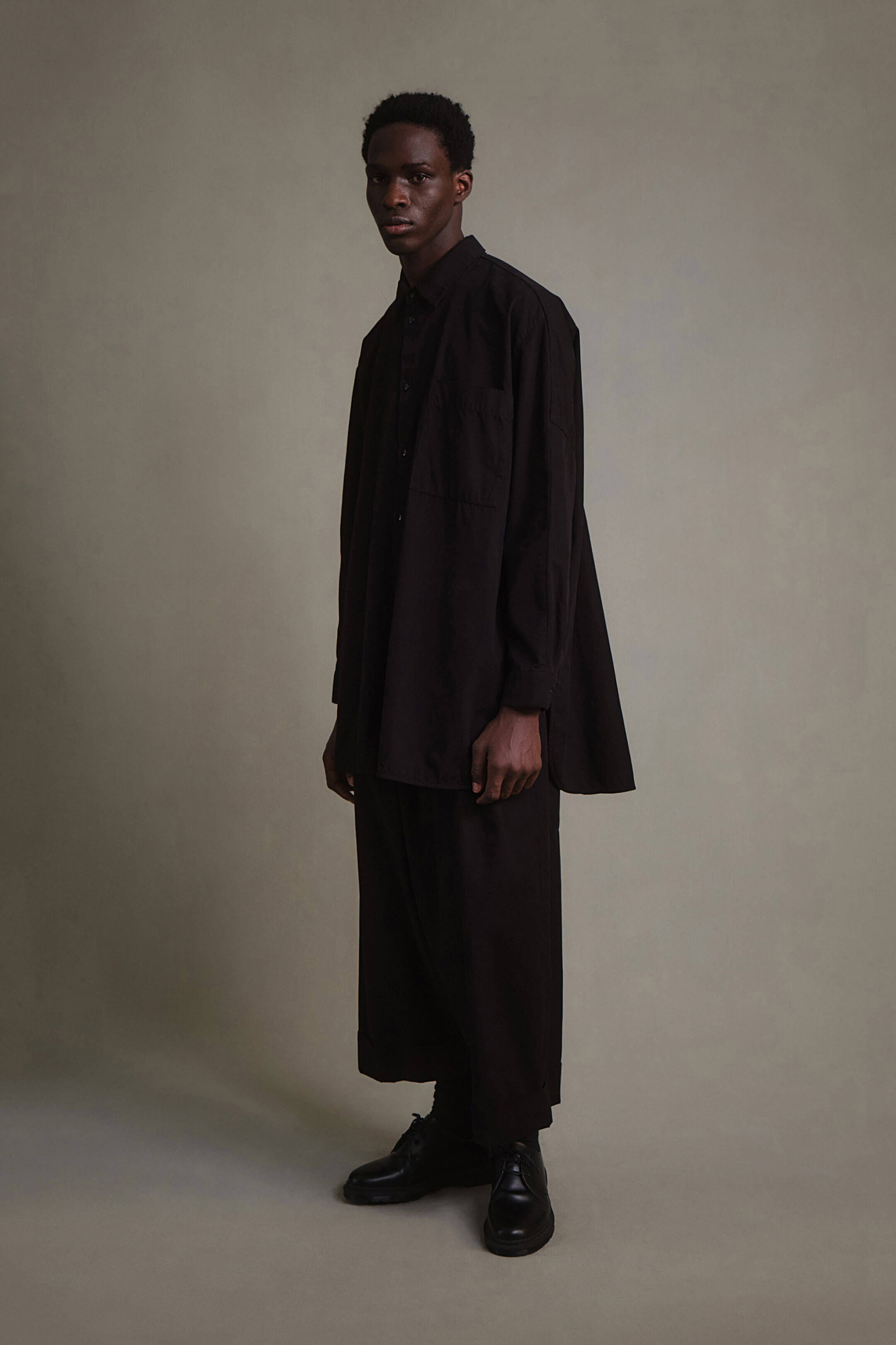 THE BAKER TROUSER / FINE CANVAS FLINT