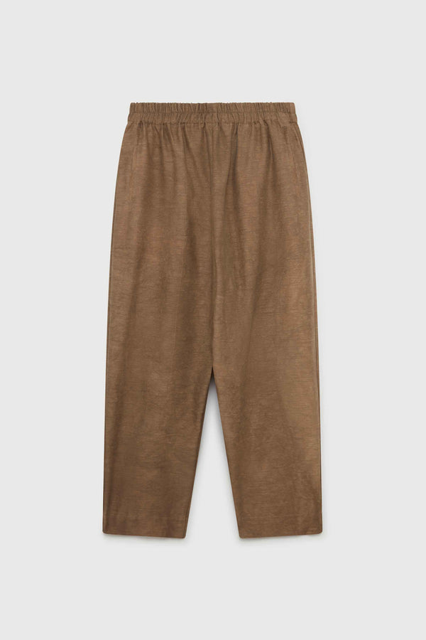 THE PAPER MAKER TROUSER / WASHED COTTON WOOL COBB