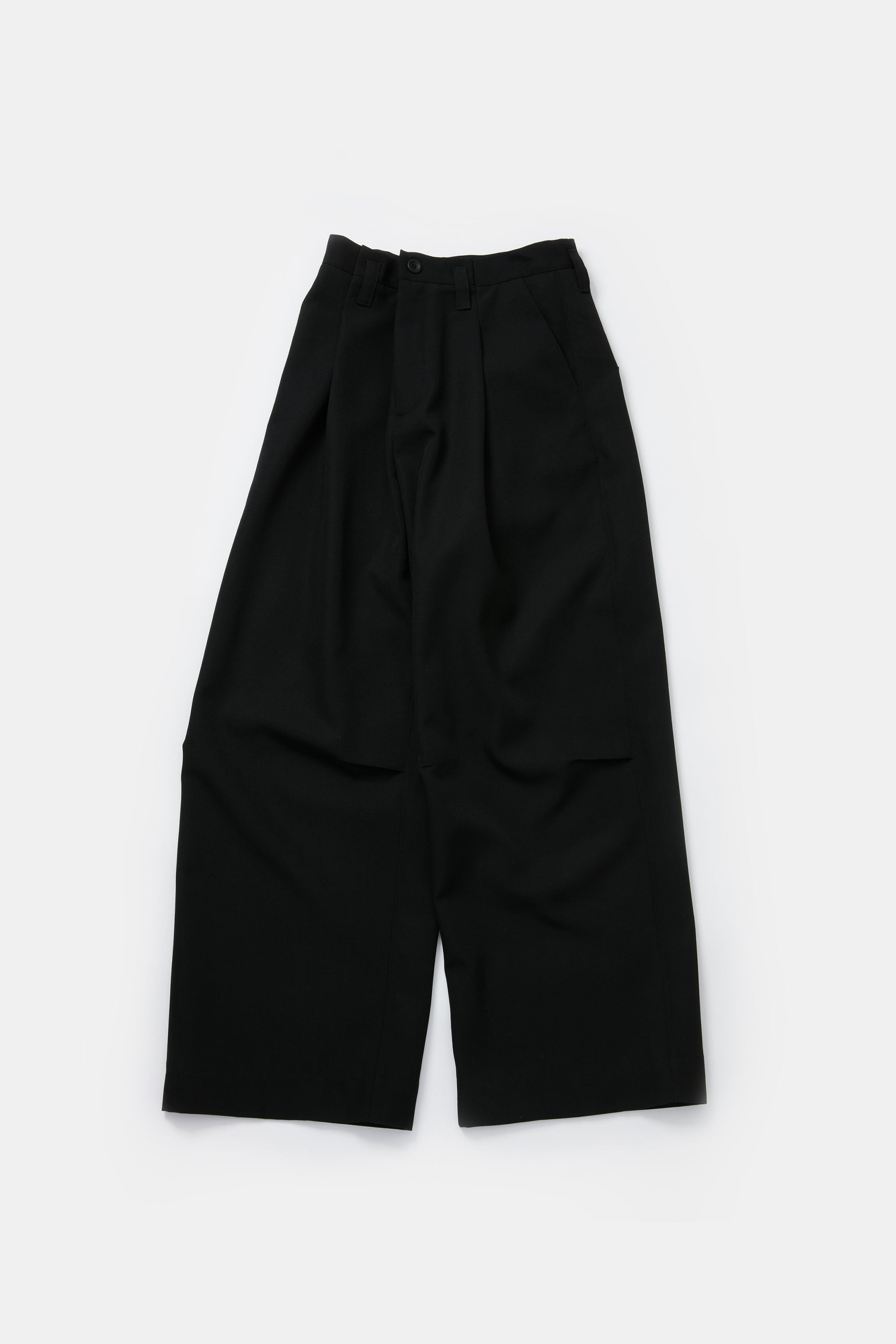 THE POTTER TROUSER / COMPACT SUITING FLINT