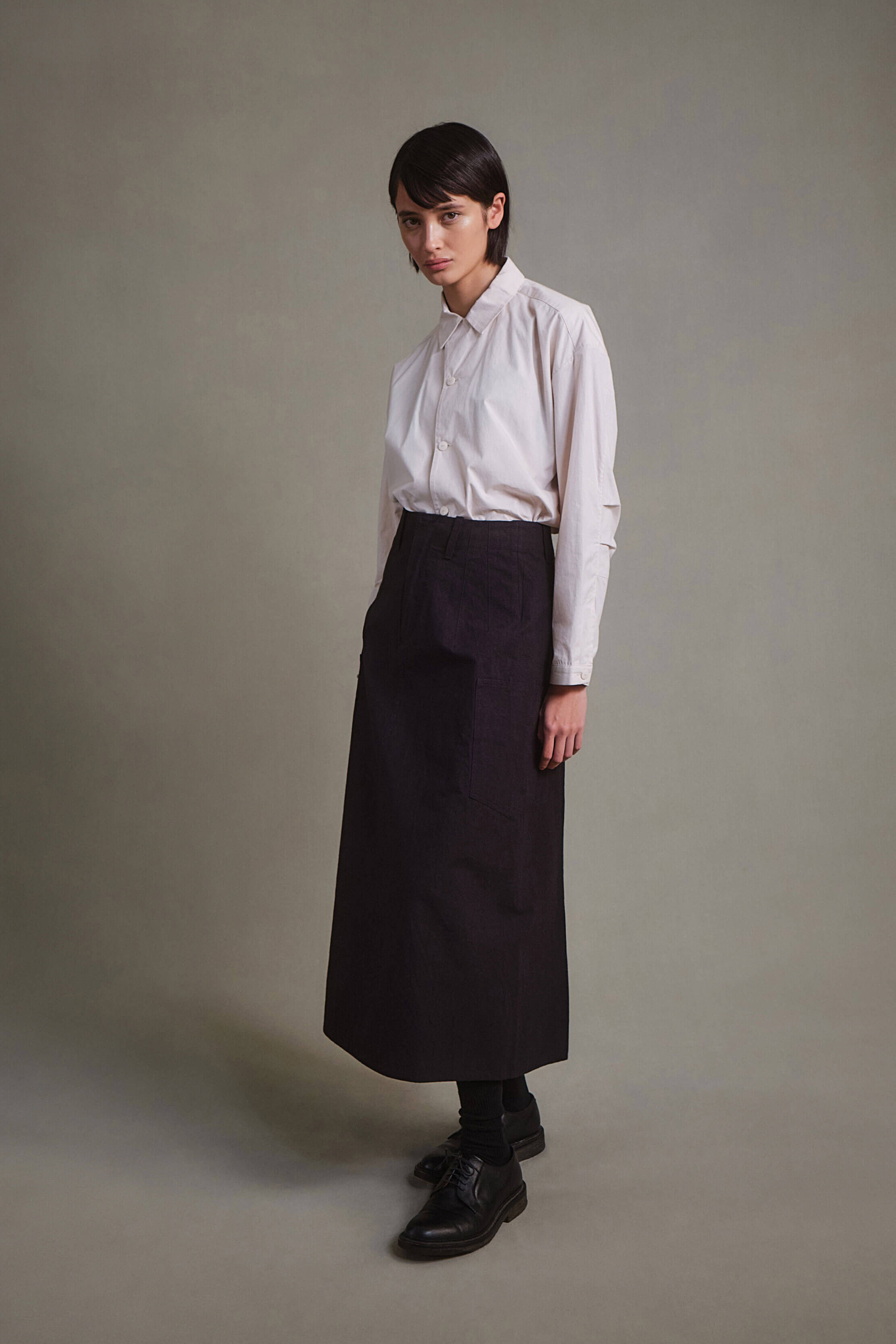 THE SCOUT SKIRT / COTTON FLINT