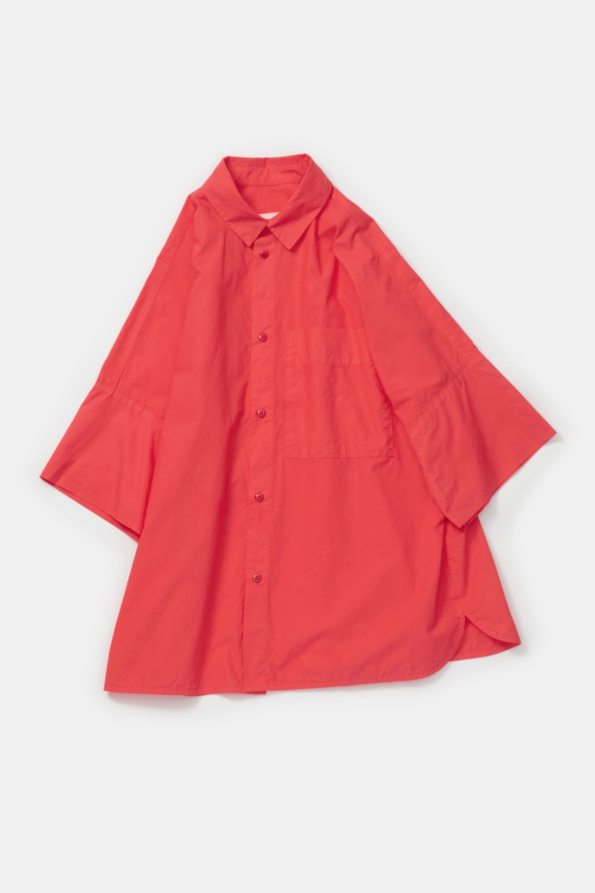 THE TINKER SHIRT / POPLIN TOMATO