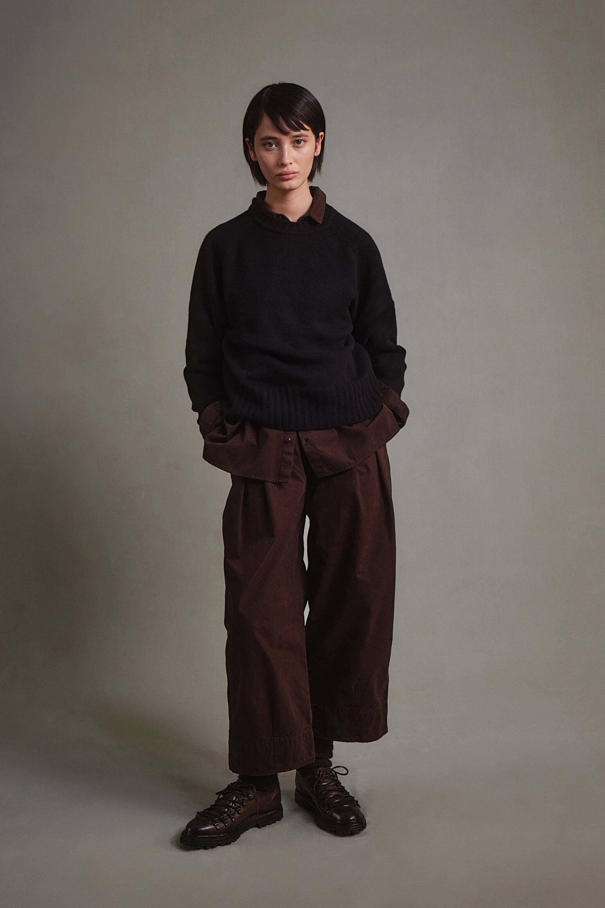 THE ETCHER TROUSER / WORK TWILL UMBER