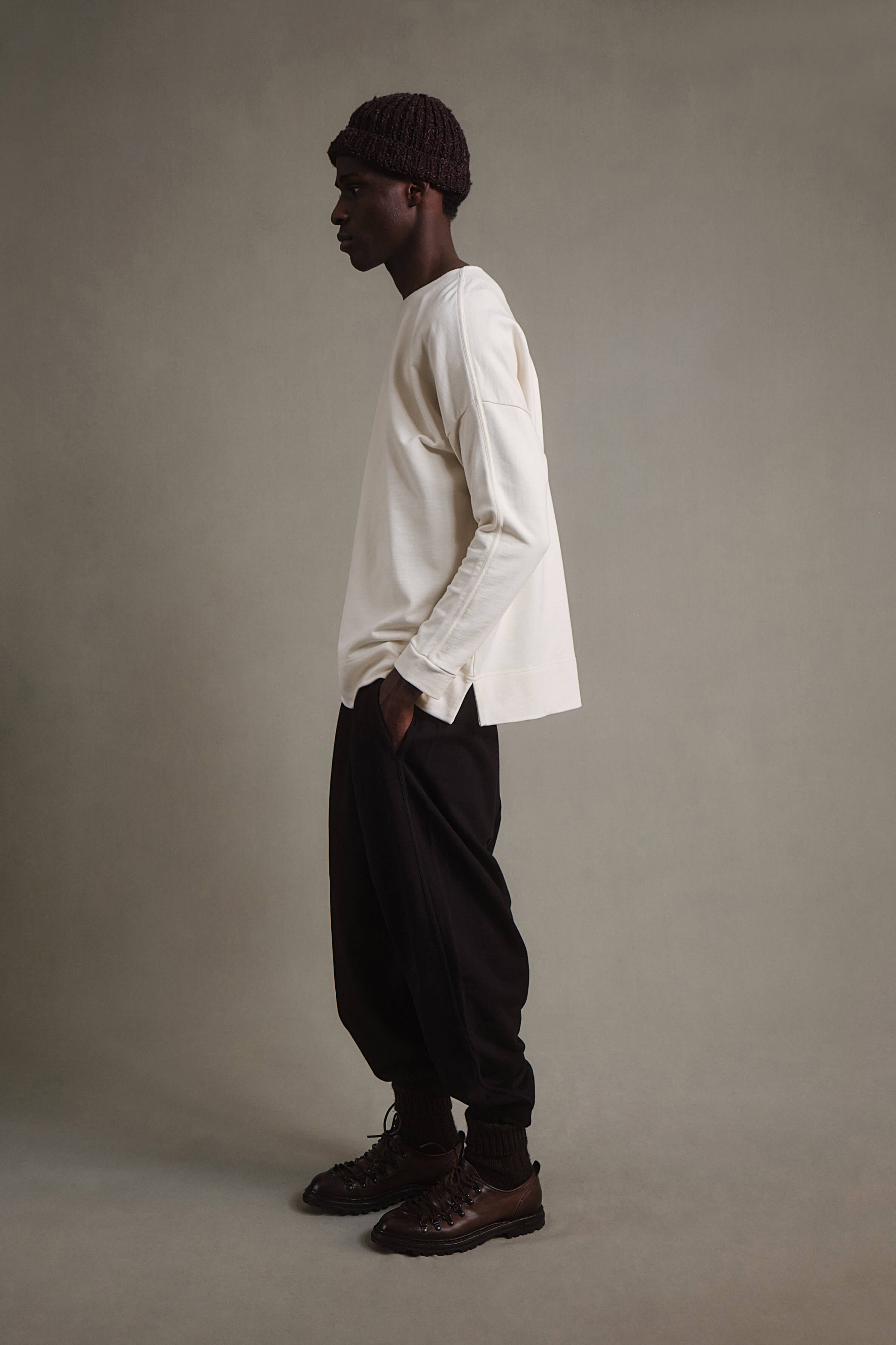 THE ACROBAT JUMPER / LOOP BACK JERSEY RAW