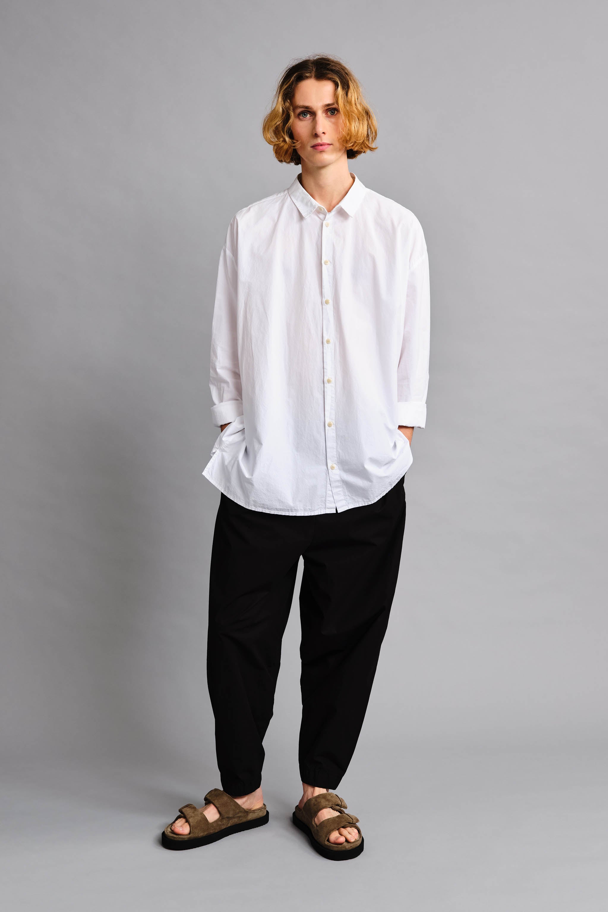 THE ACROBAT TROUSER / POPLIN FLINT