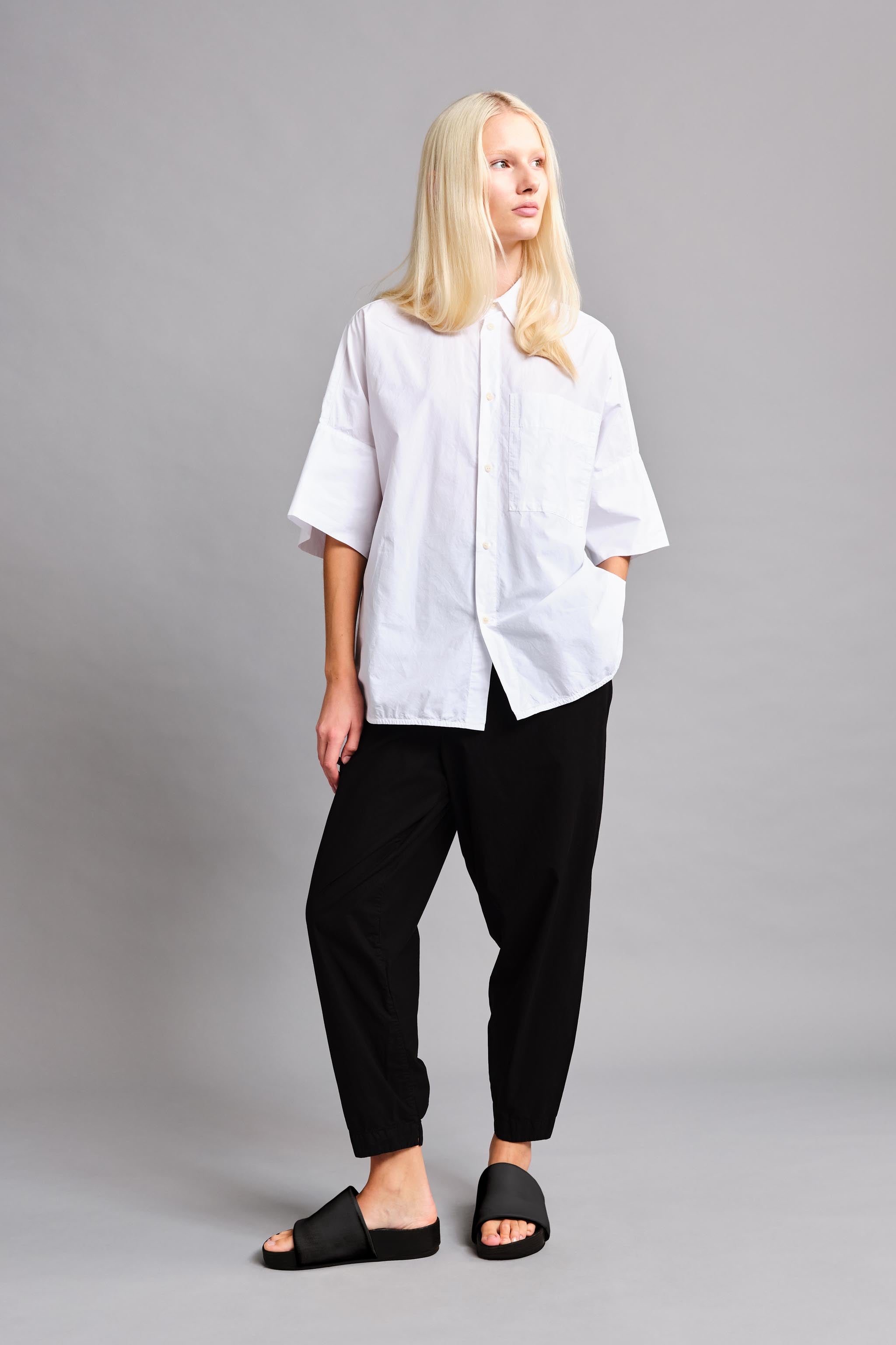 THE ACROBAT TROUSER / POPLIN FLINT