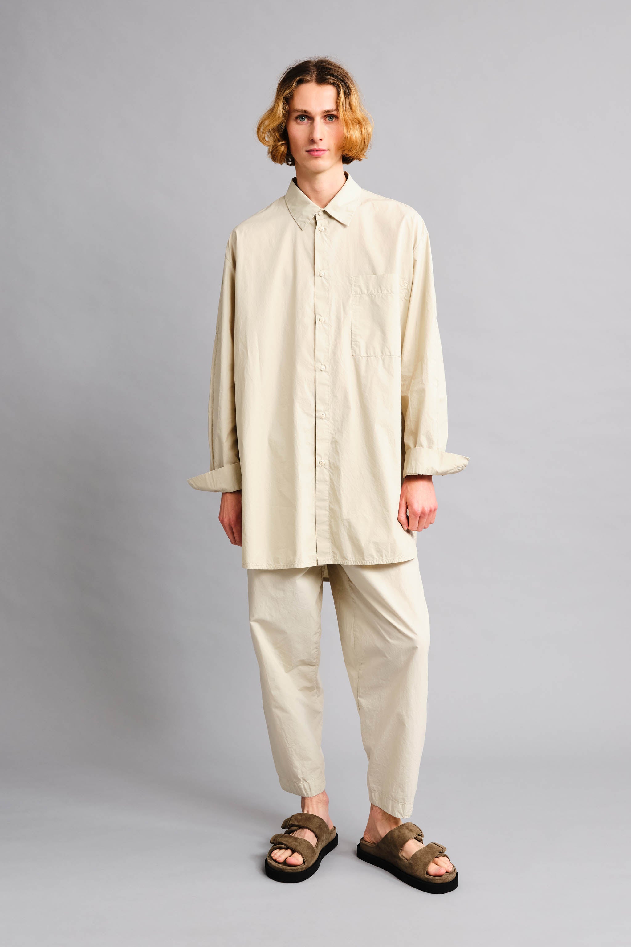 THE ACROBAT TROUSER / POPLIN PORRIDGE