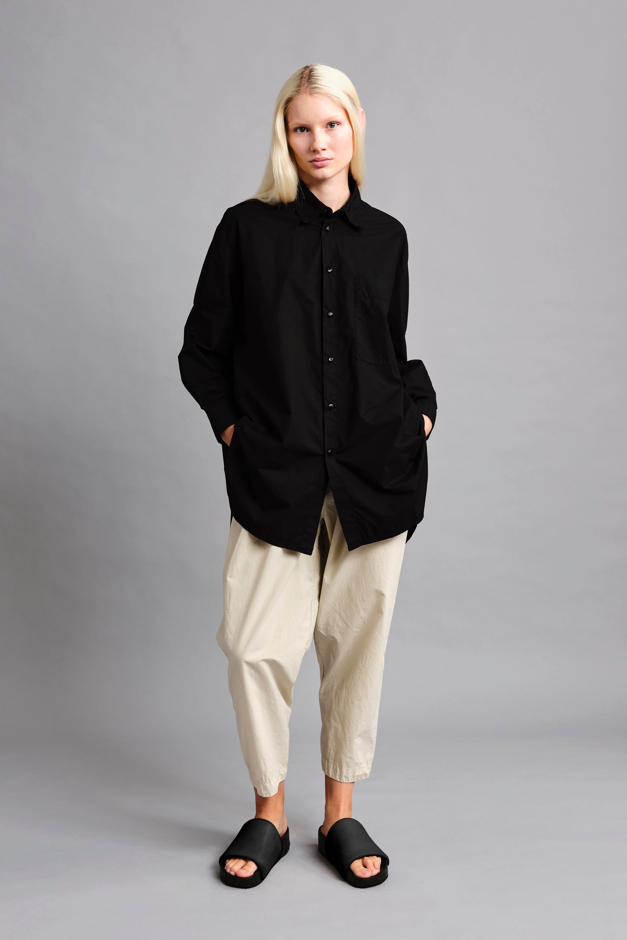 THE ACROBAT TROUSER / POPLIN PORRIDGE