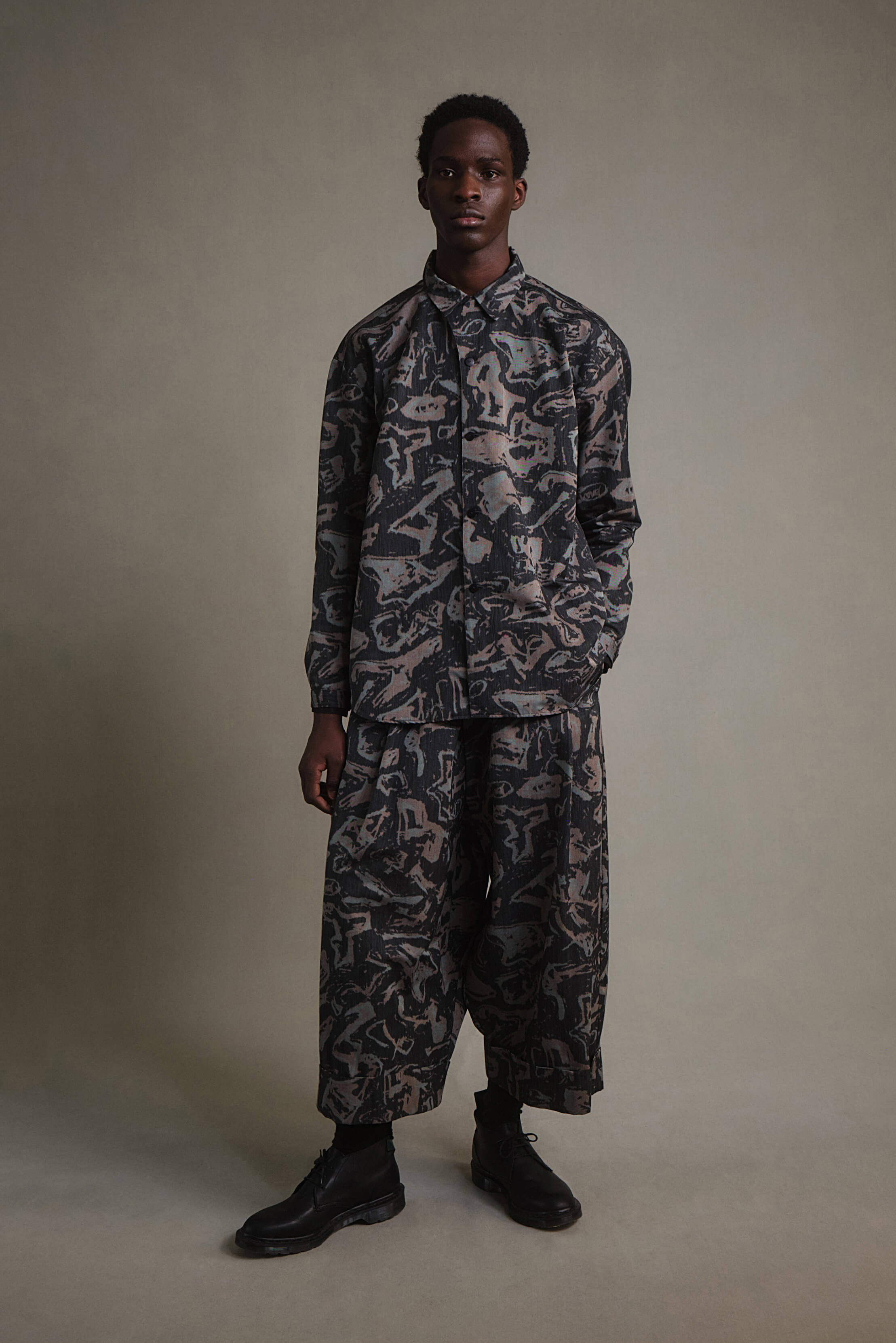 THE BAKER TROUSER / OIL PASTEL CAMO