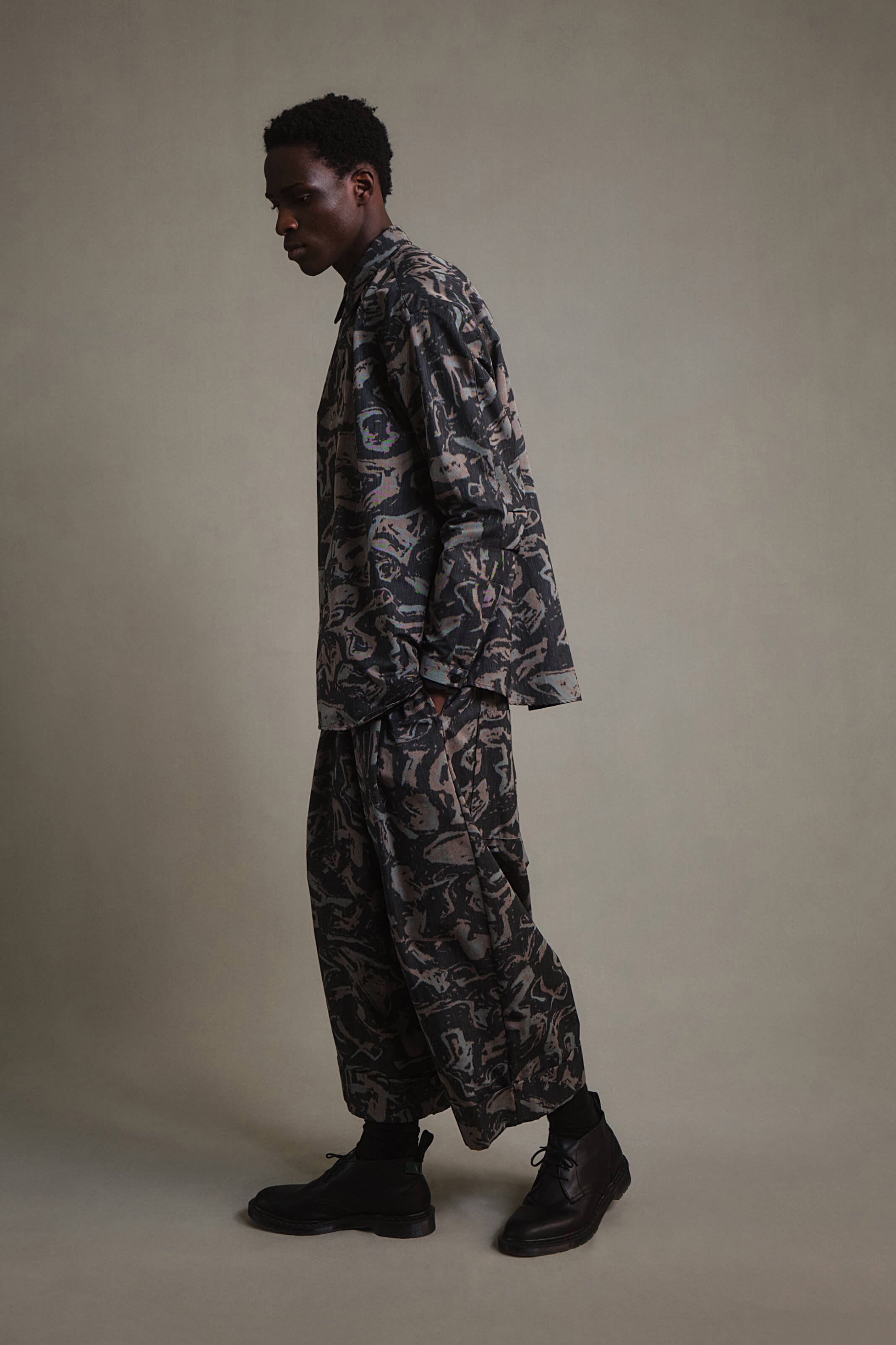 THE BAKER TROUSER / OIL PASTEL CAMO