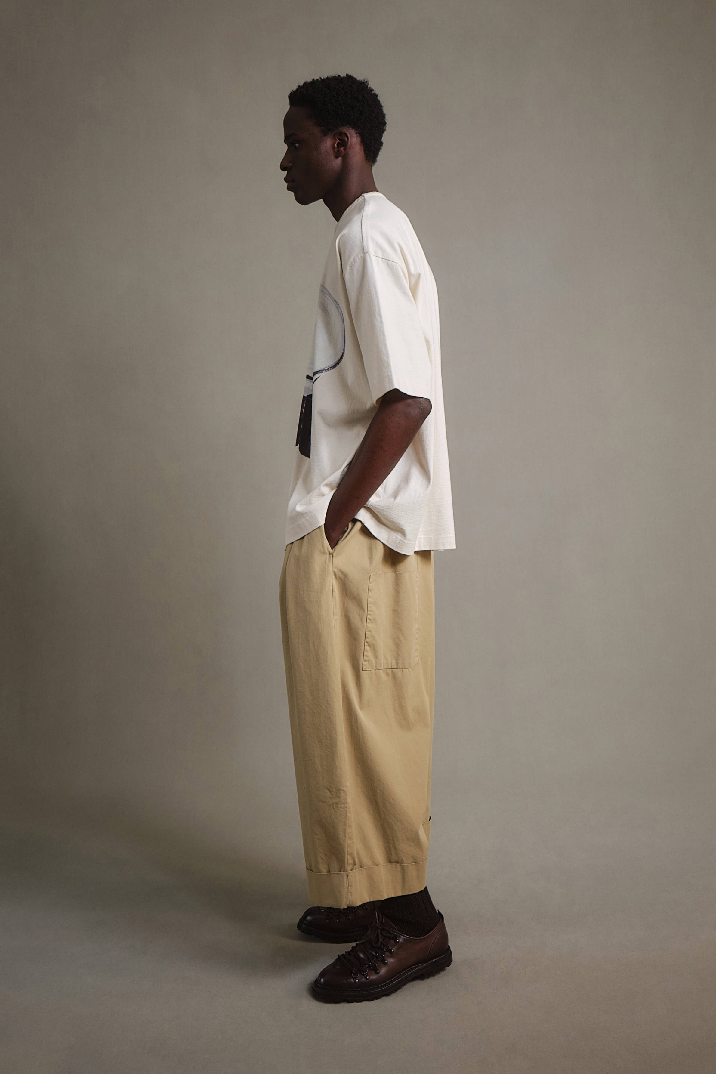 THE BAKER TROUSER / FINE CANVAS SAND