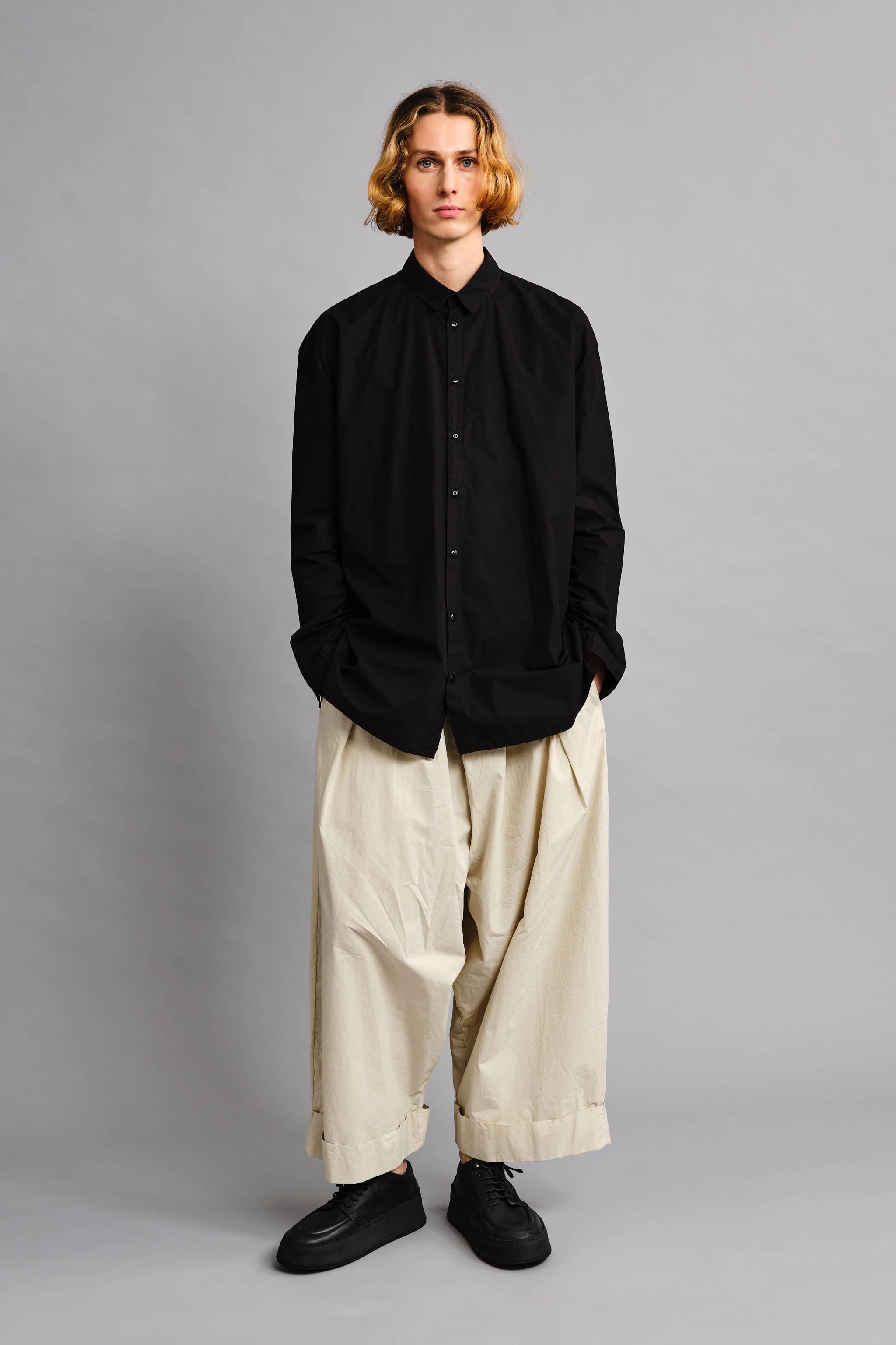 THE BAKER TROUSER / POPLIN PORRIDGE