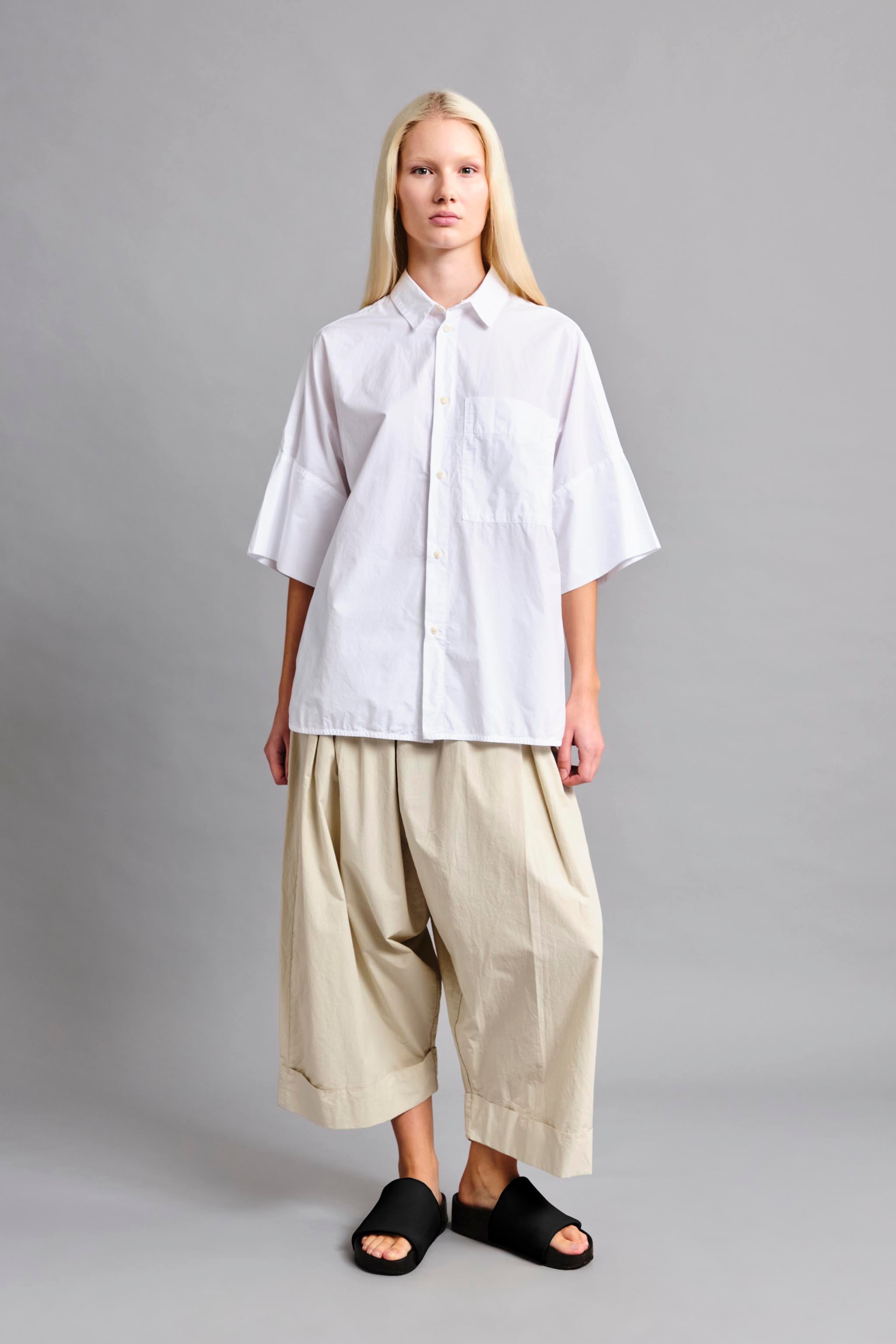 THE BAKER TROUSER / POPLIN PORRIDGE