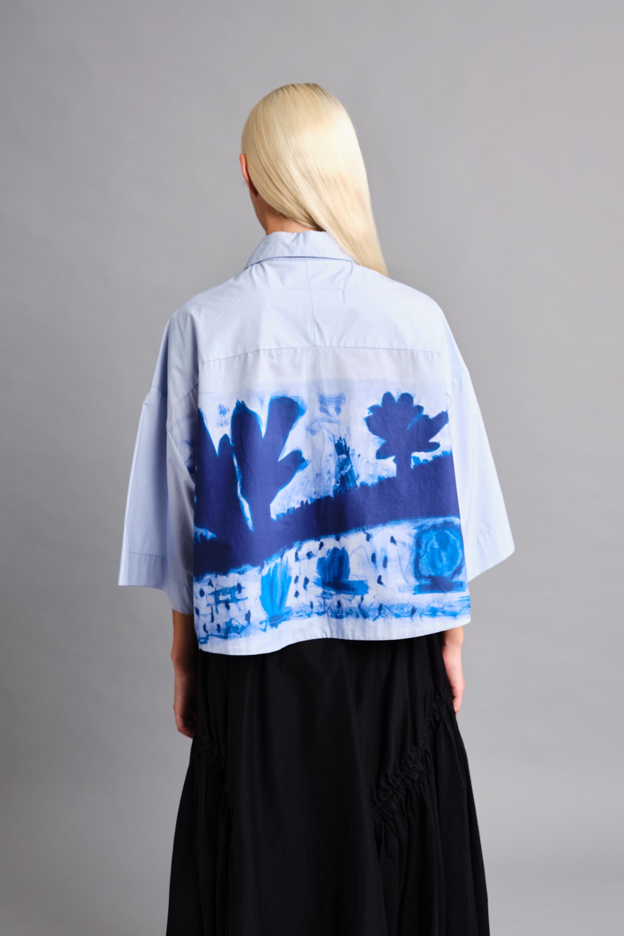 THE CAMPER SHIRT / WILLOW PATTERN APRON