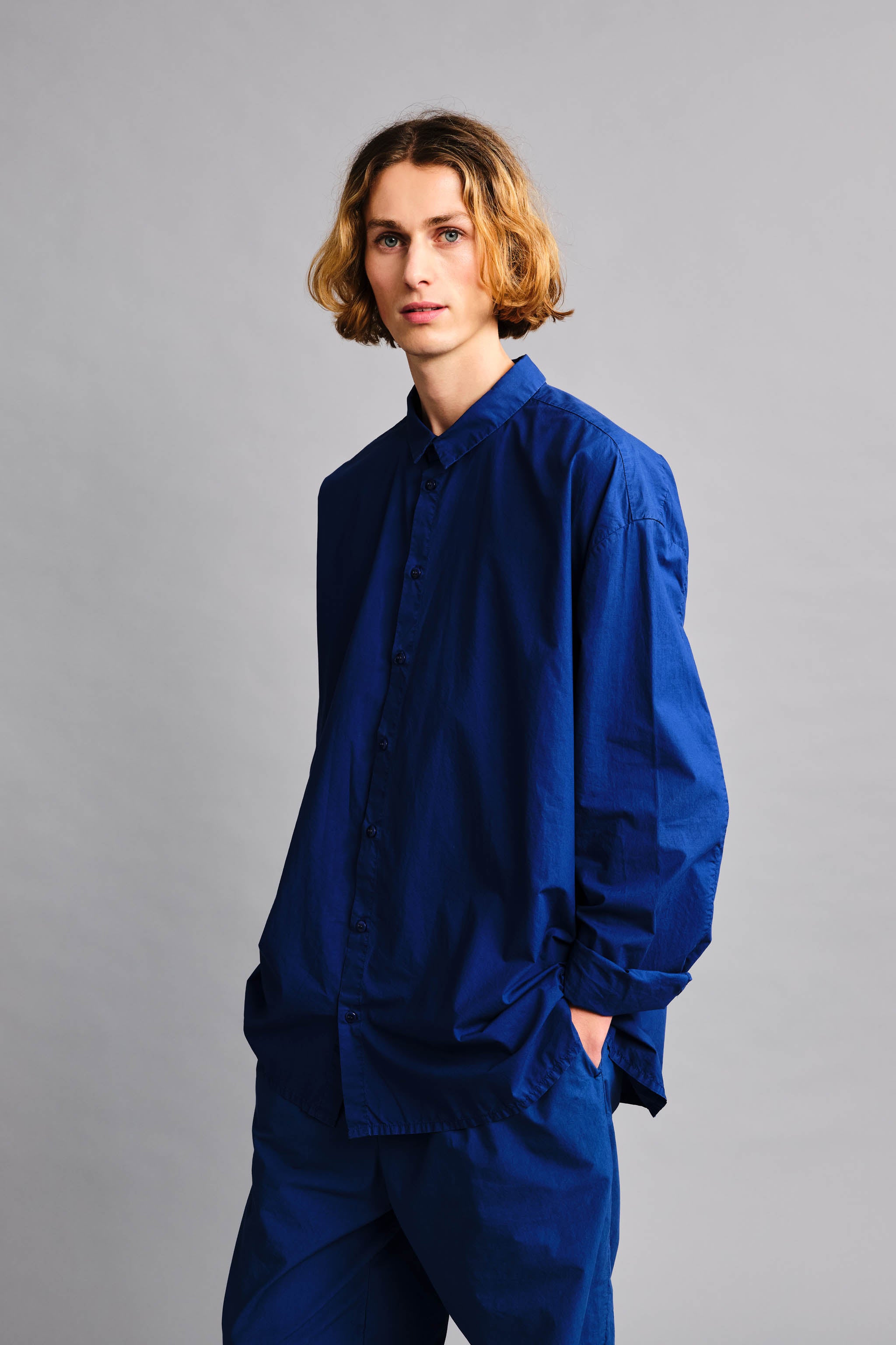 THE DRAUGHTSMAN SHIRT / POPLIN APRON