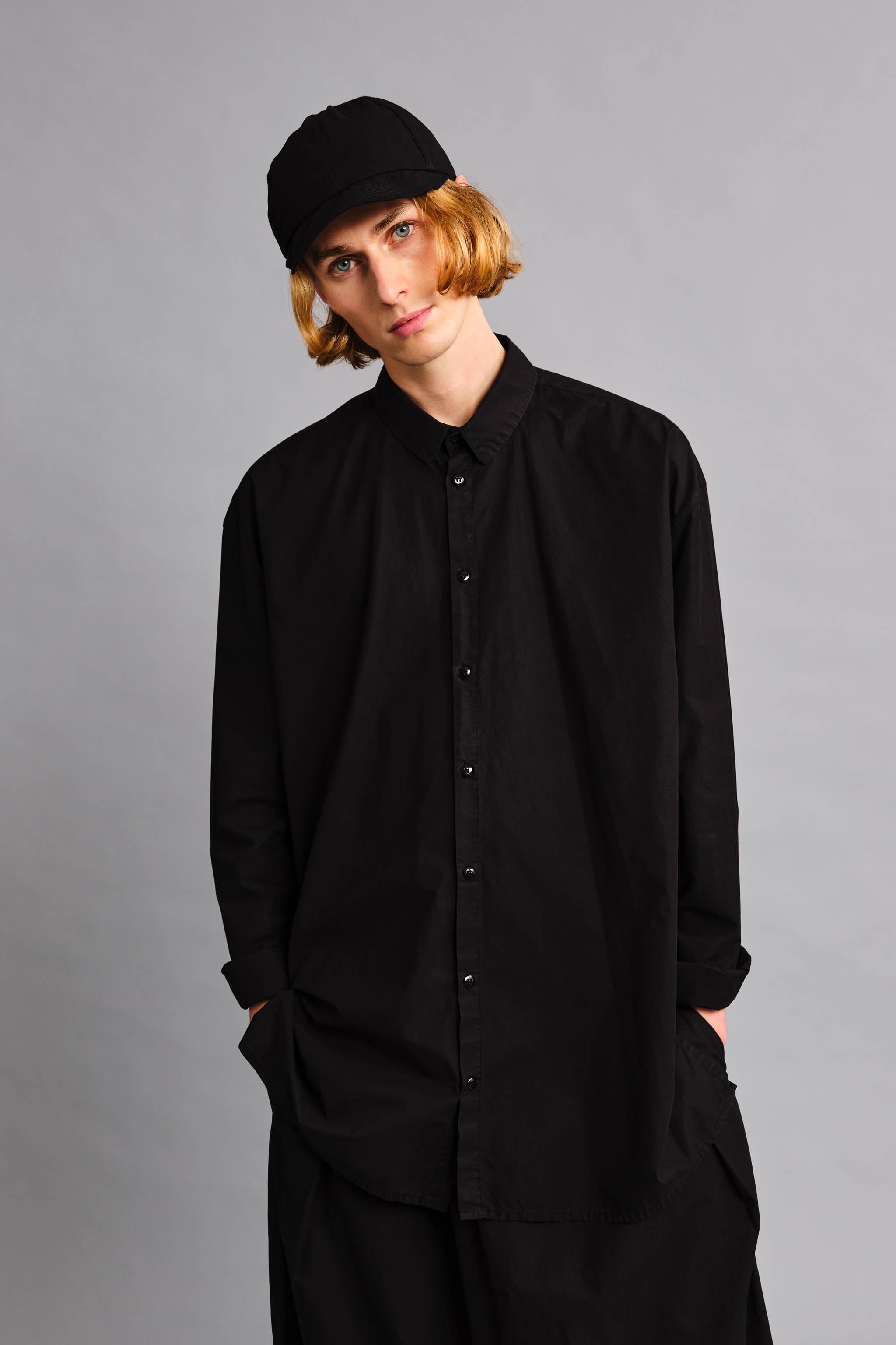 THE DRAUGHTSMAN SHIRT / POPLIN FLINT