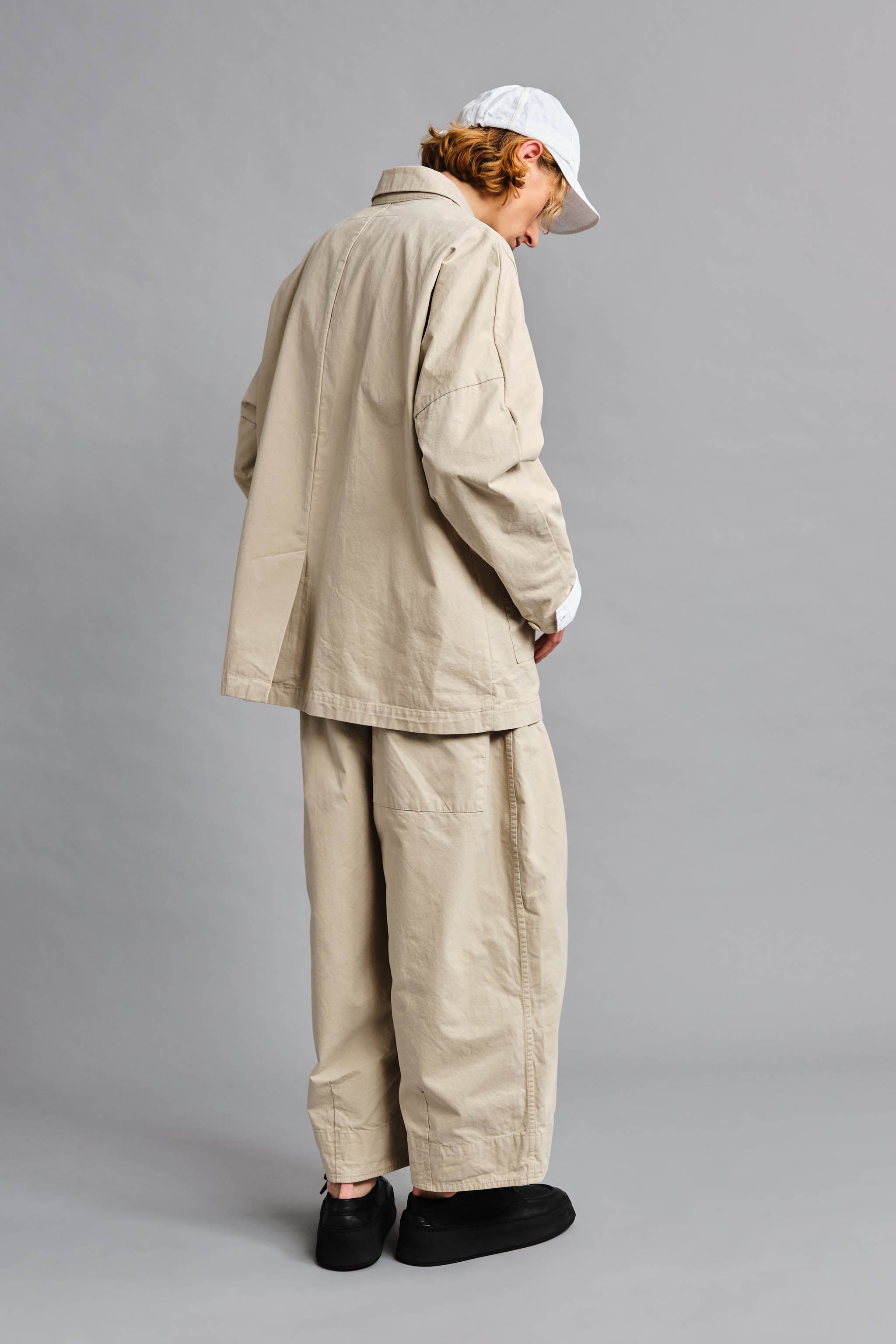 THE ETCHER TROUSER / WORK TWILL PORRIDGE