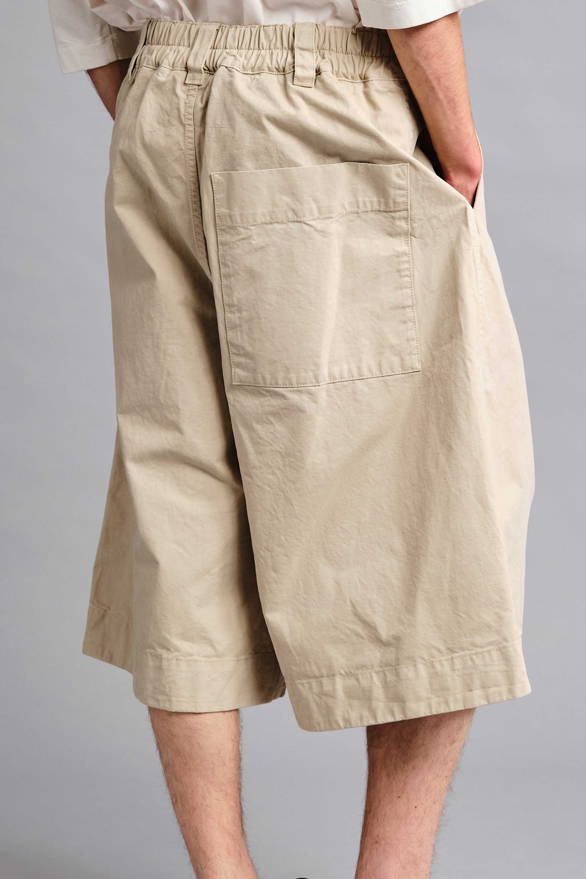 THE EXPLORER SHORT / WORK TWILL PORRIDGE