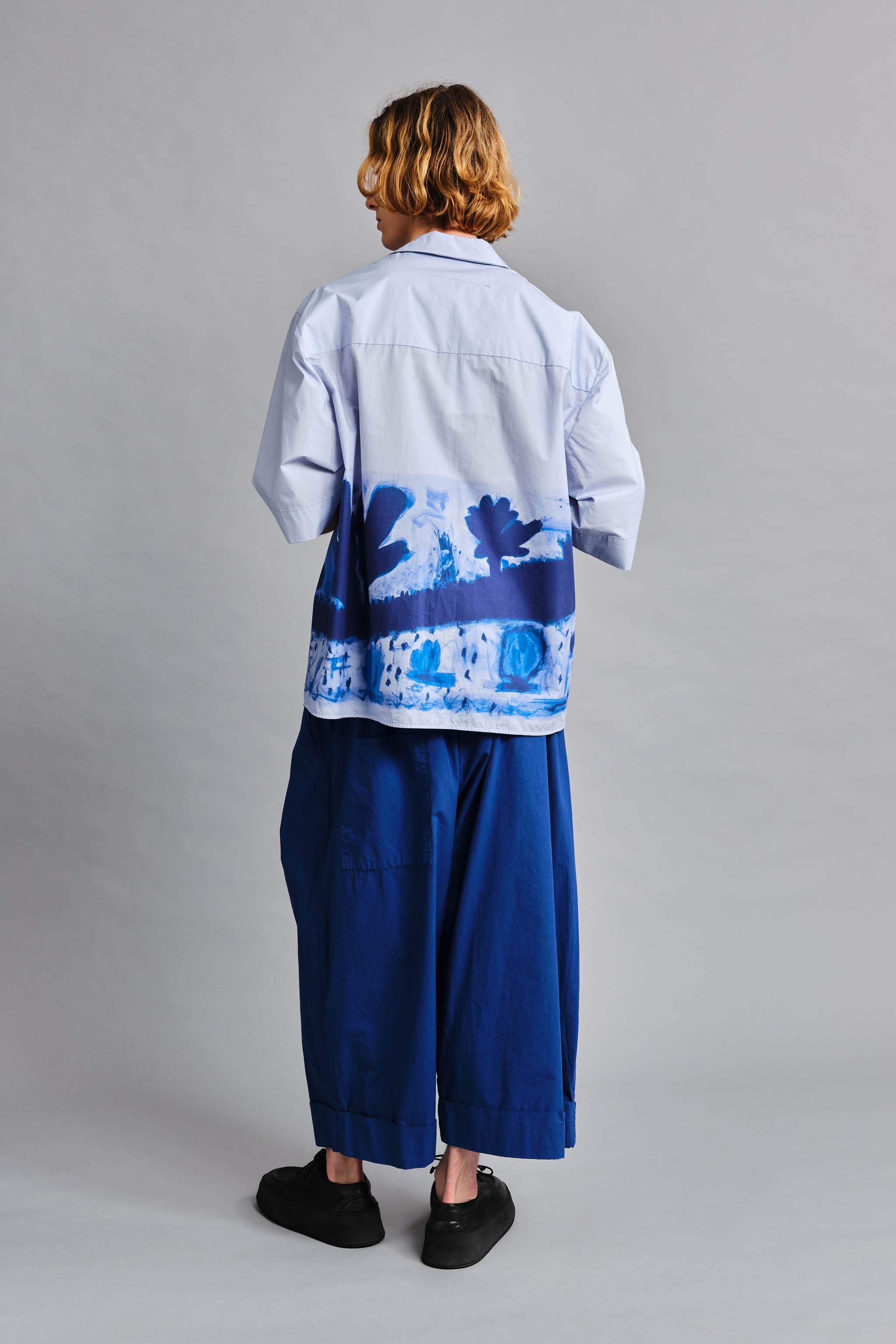 THE LANDSCAPER SHIRT / WILLOW PATTERN APRON