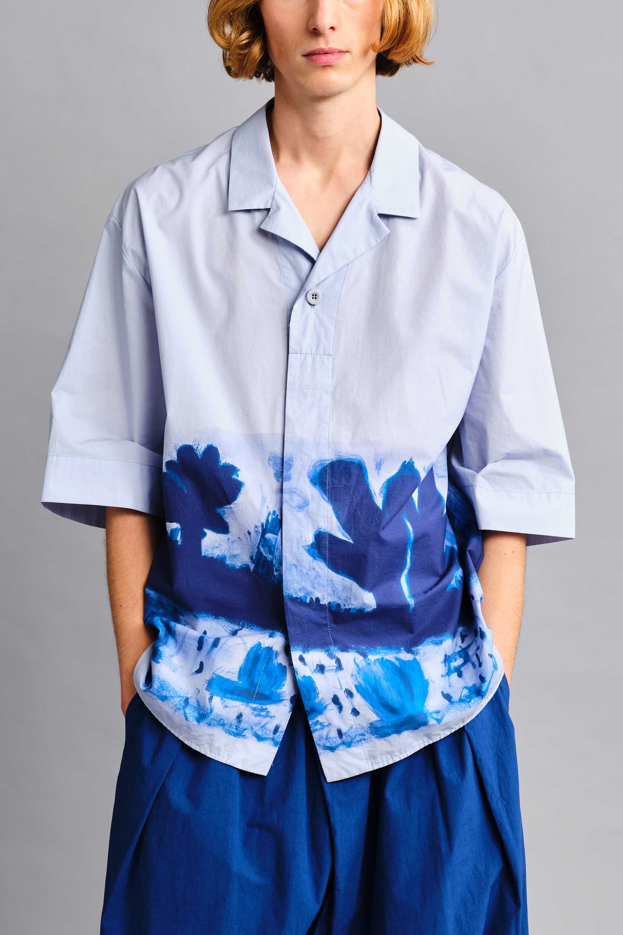 THE LANDSCAPER SHIRT / WILLOW PATTERN APRON