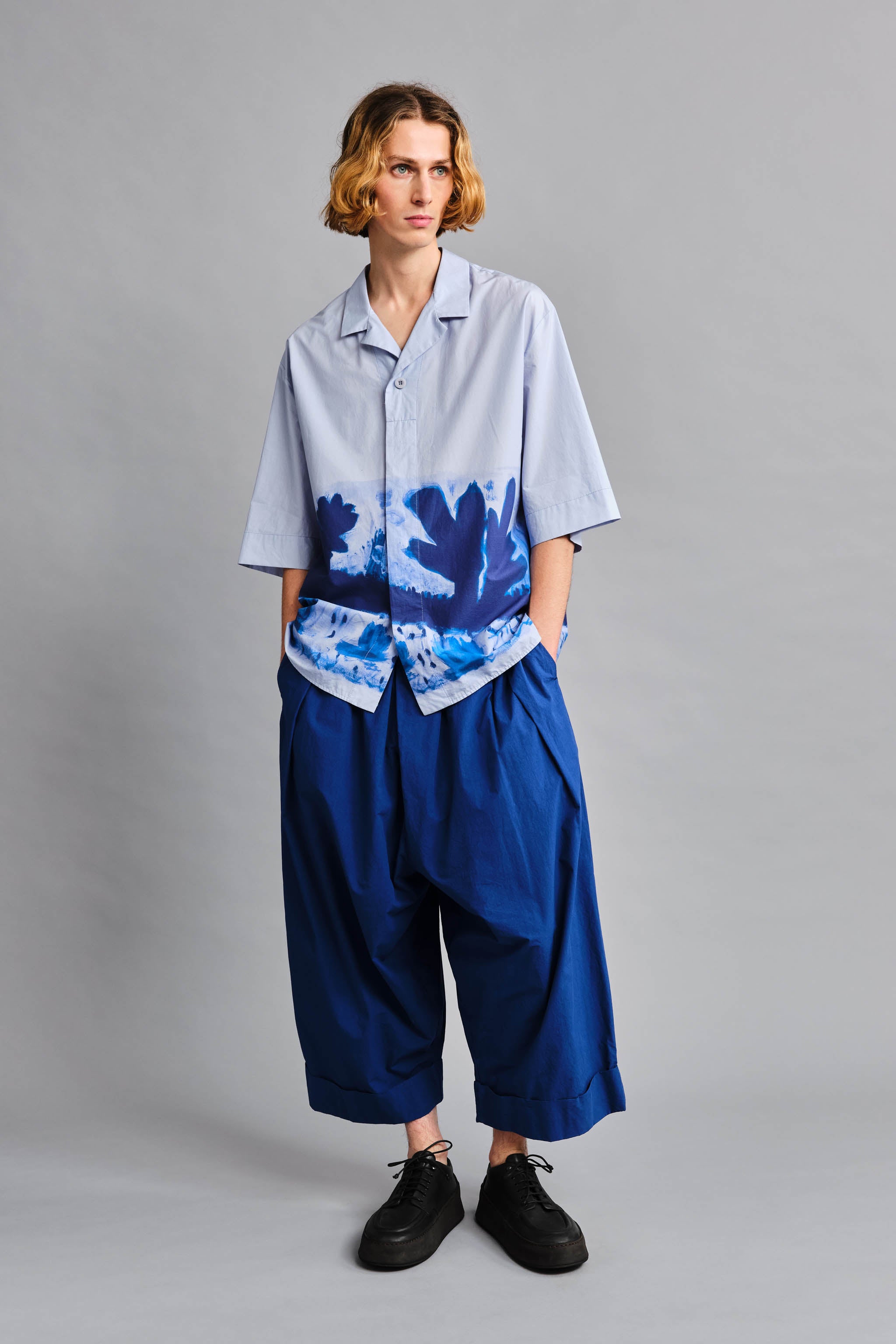 THE LANDSCAPER SHIRT / WILLOW PATTERN APRON