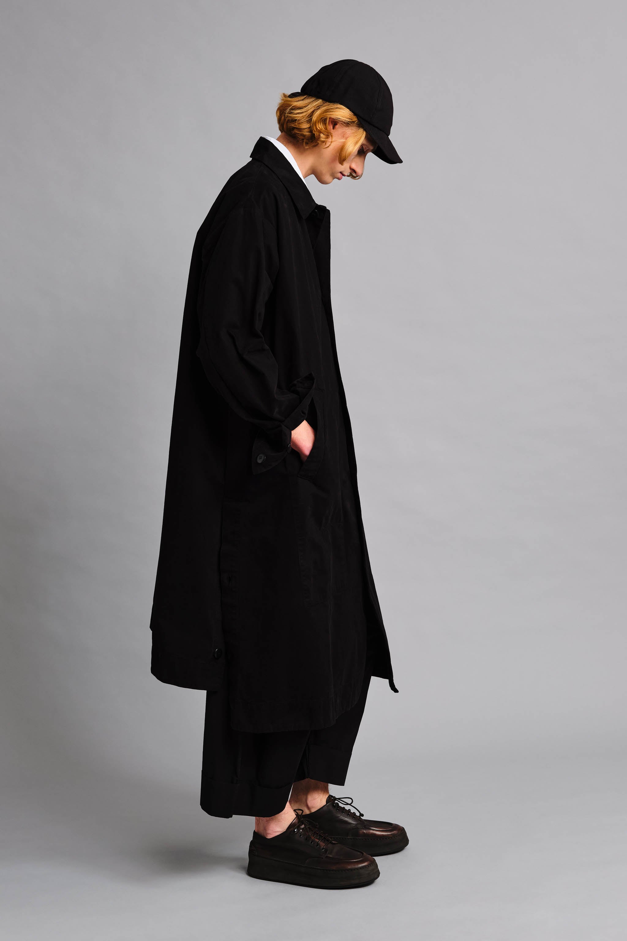 THE MESSENGER COAT / WORK TWILL FLINT