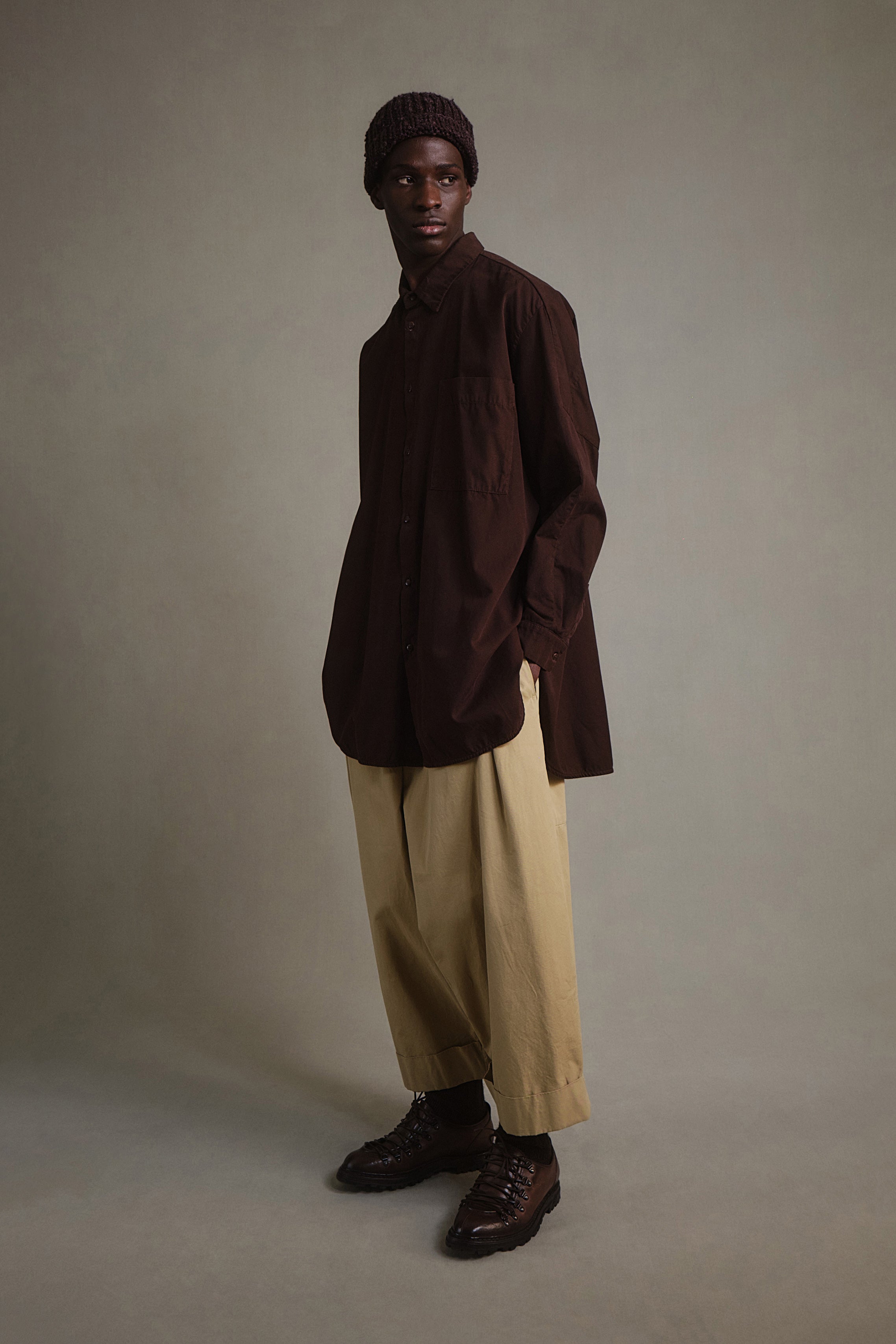 THE BAKER TROUSER / FINE CANVAS SAND