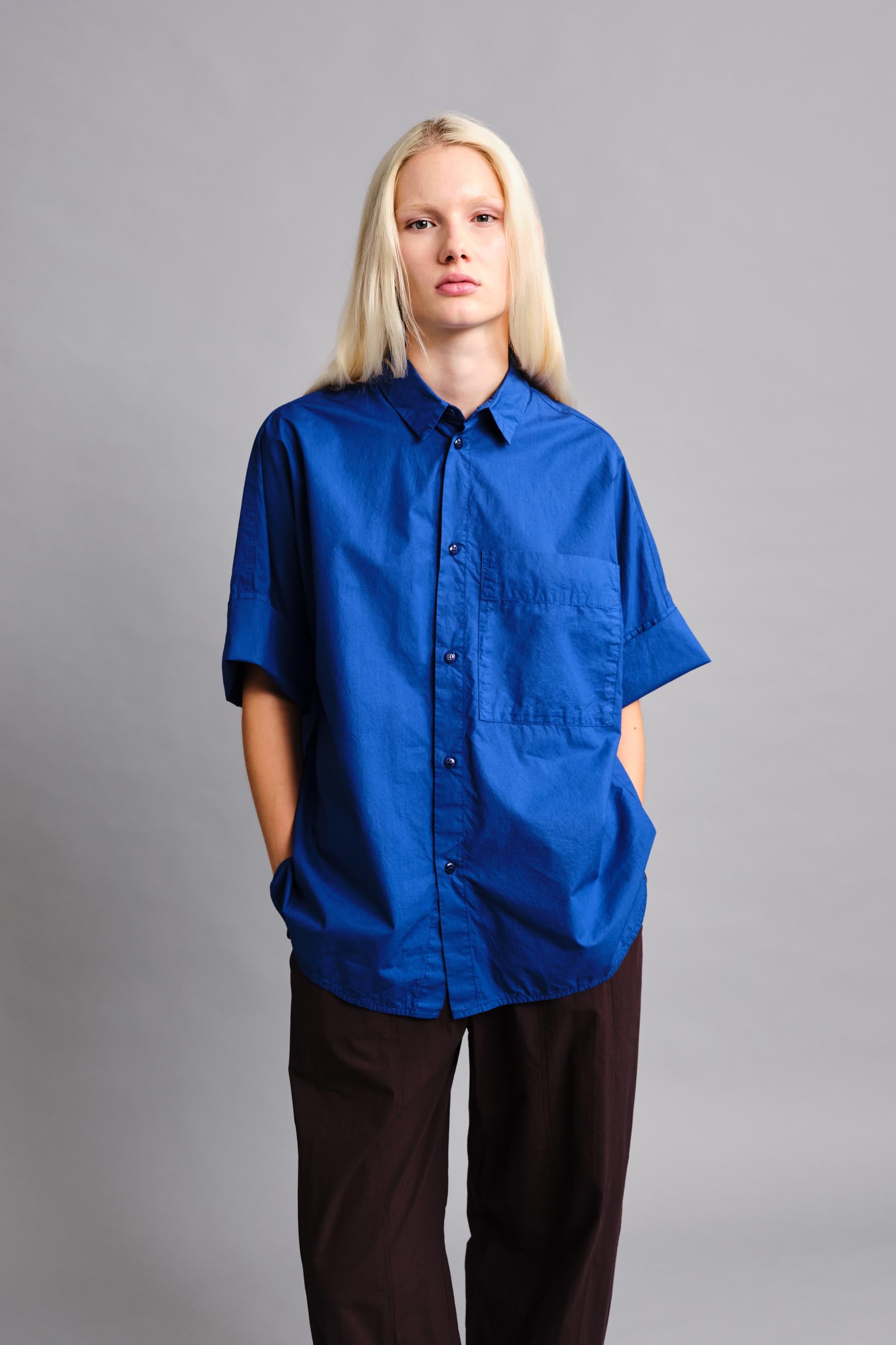 THE TINKER SHIRT / POPLIN APRON