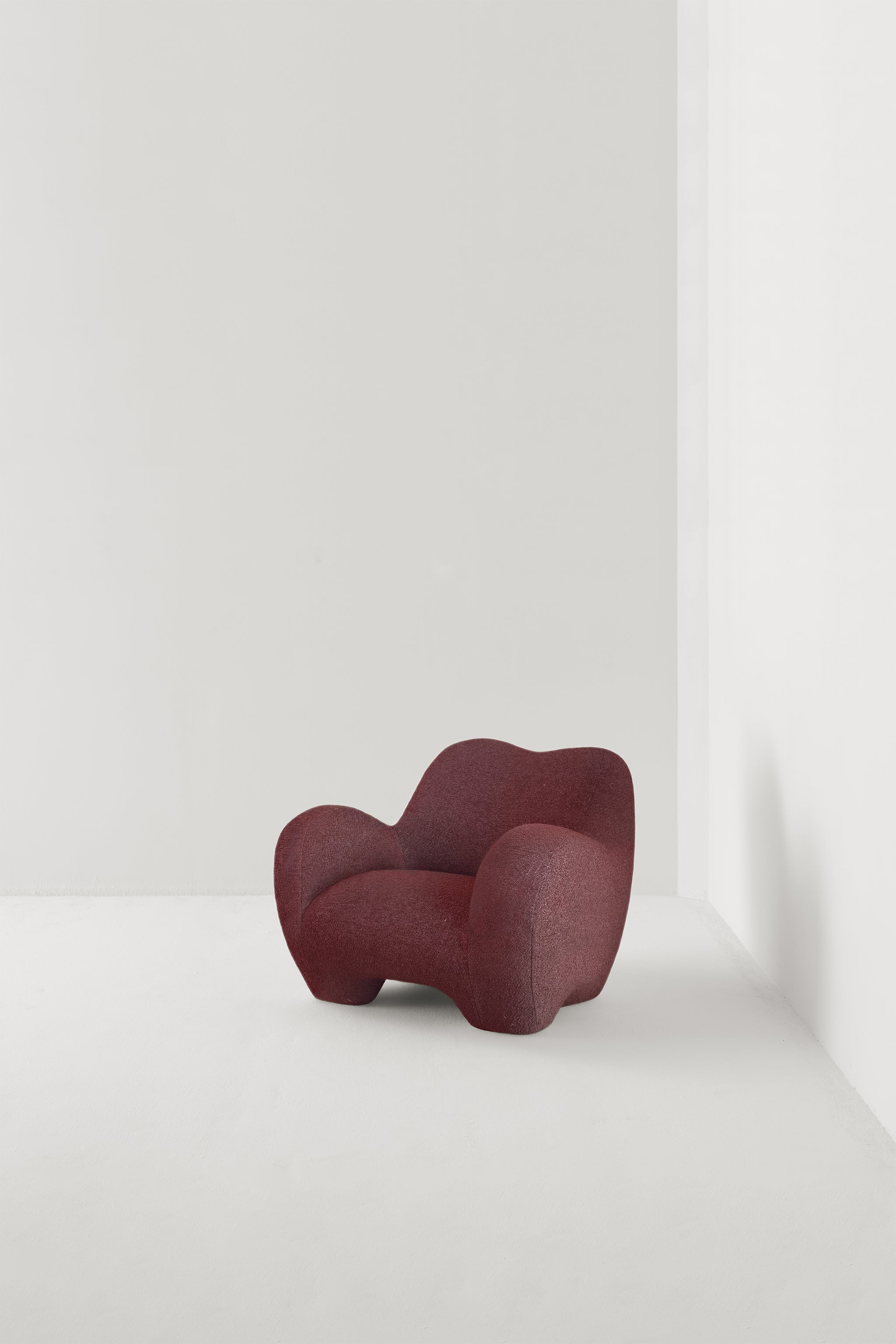 GUMMY ARMCHAIR / ISMAY BOUCLE SUMAC