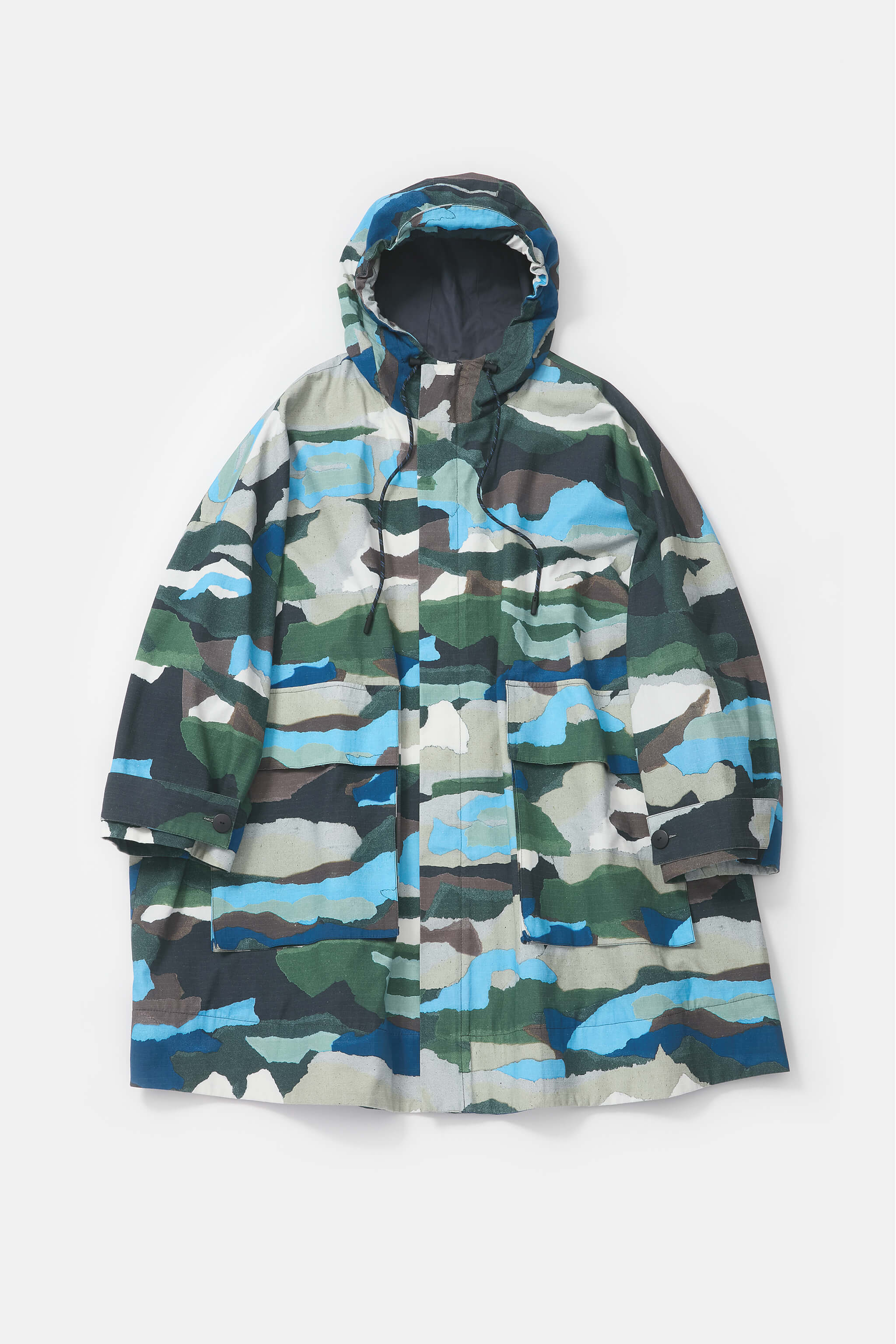 THE WAYFINDER COAT / TORN PAPER CAMO