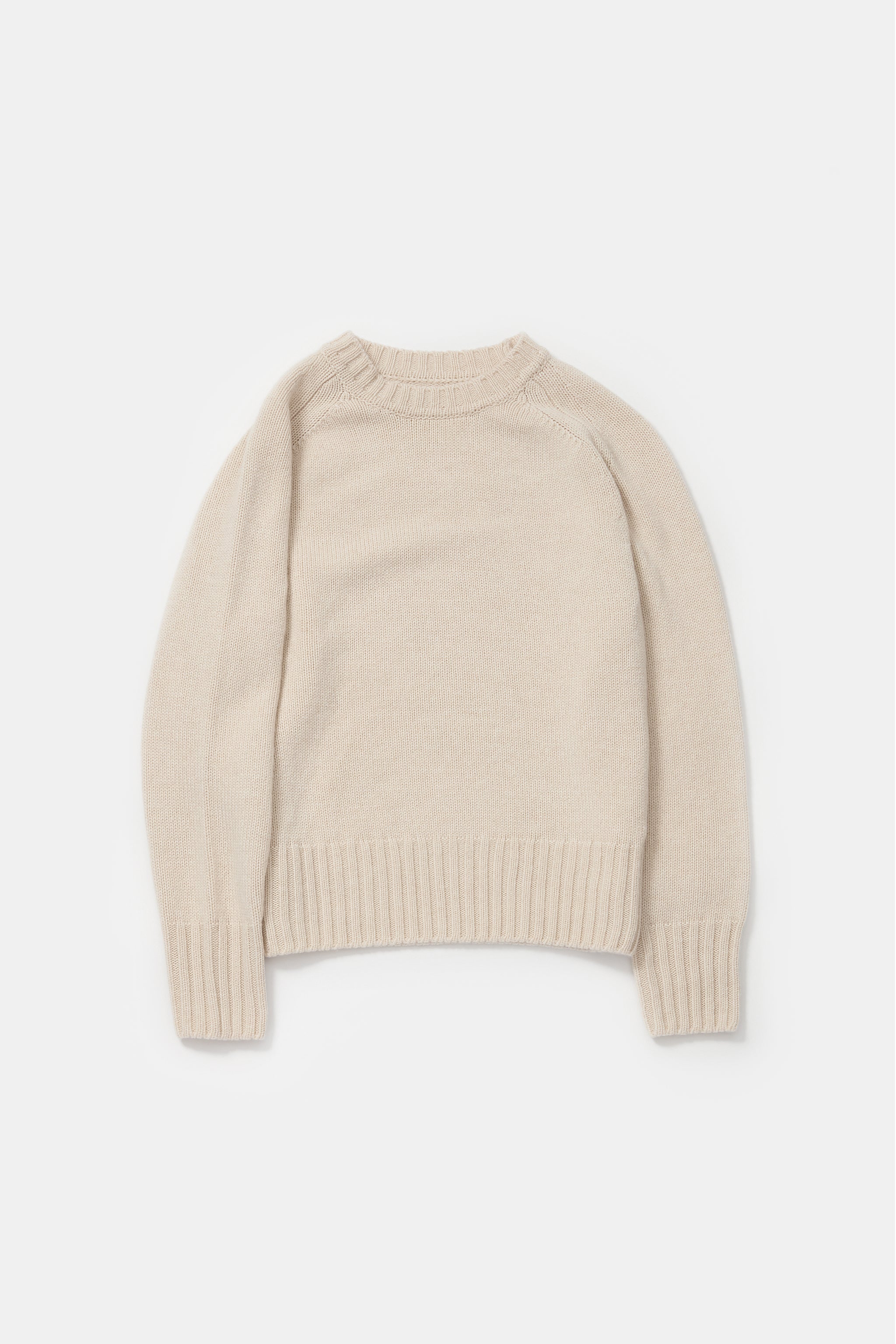 THE WOODSMAN JUMPER / CASHMERE CHALK