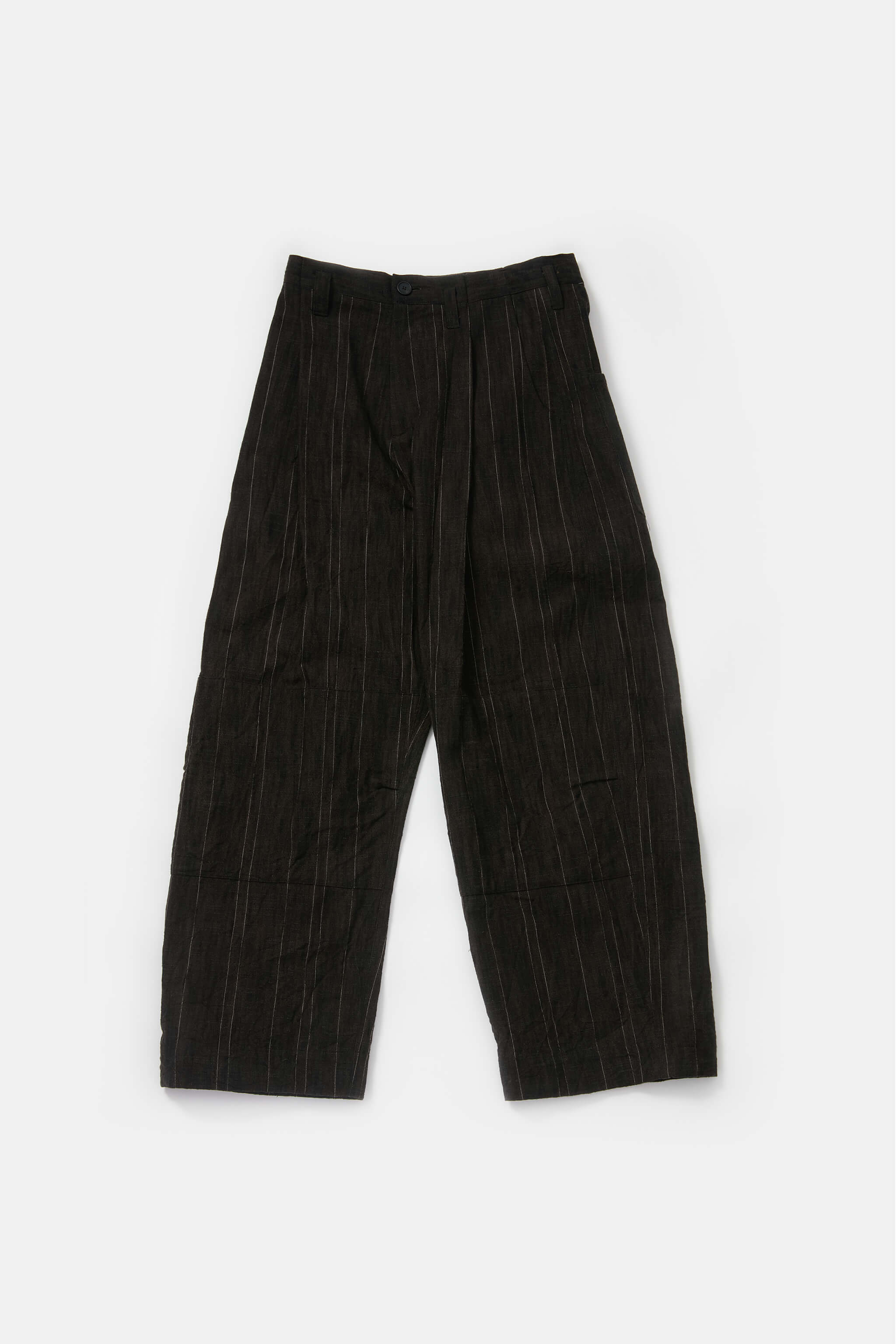 THE WOODSMAN TROUSER / CRUMPLED STRIPE WALNUT