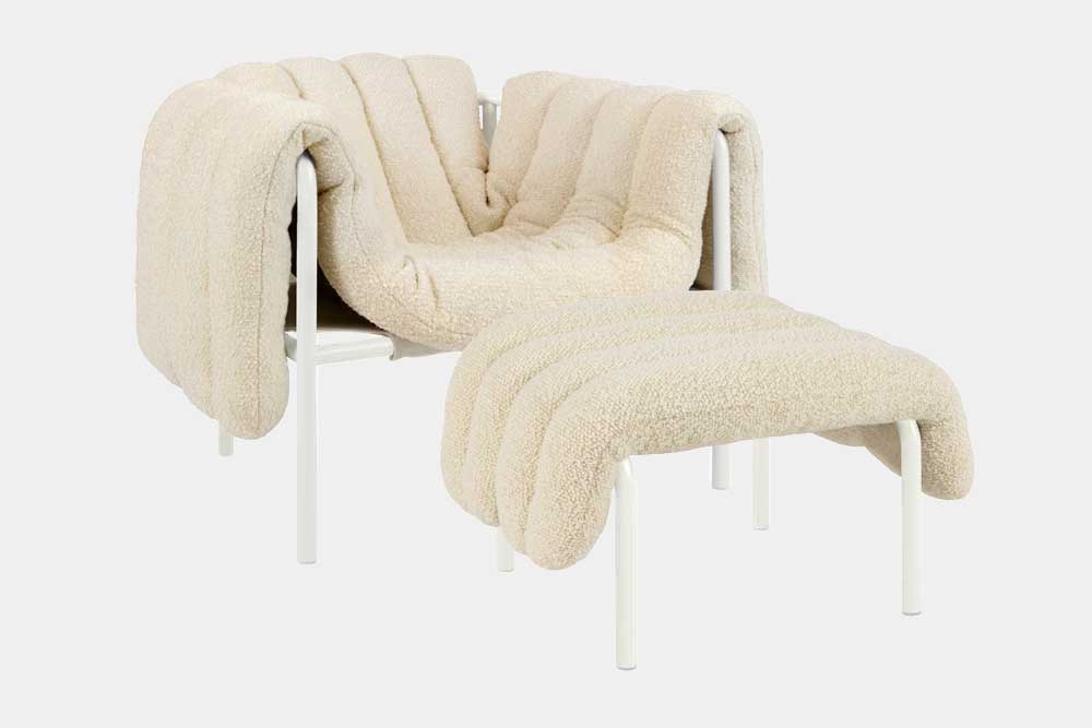 THE PUFFY LOUNGE CHAIR & OTTOMAN